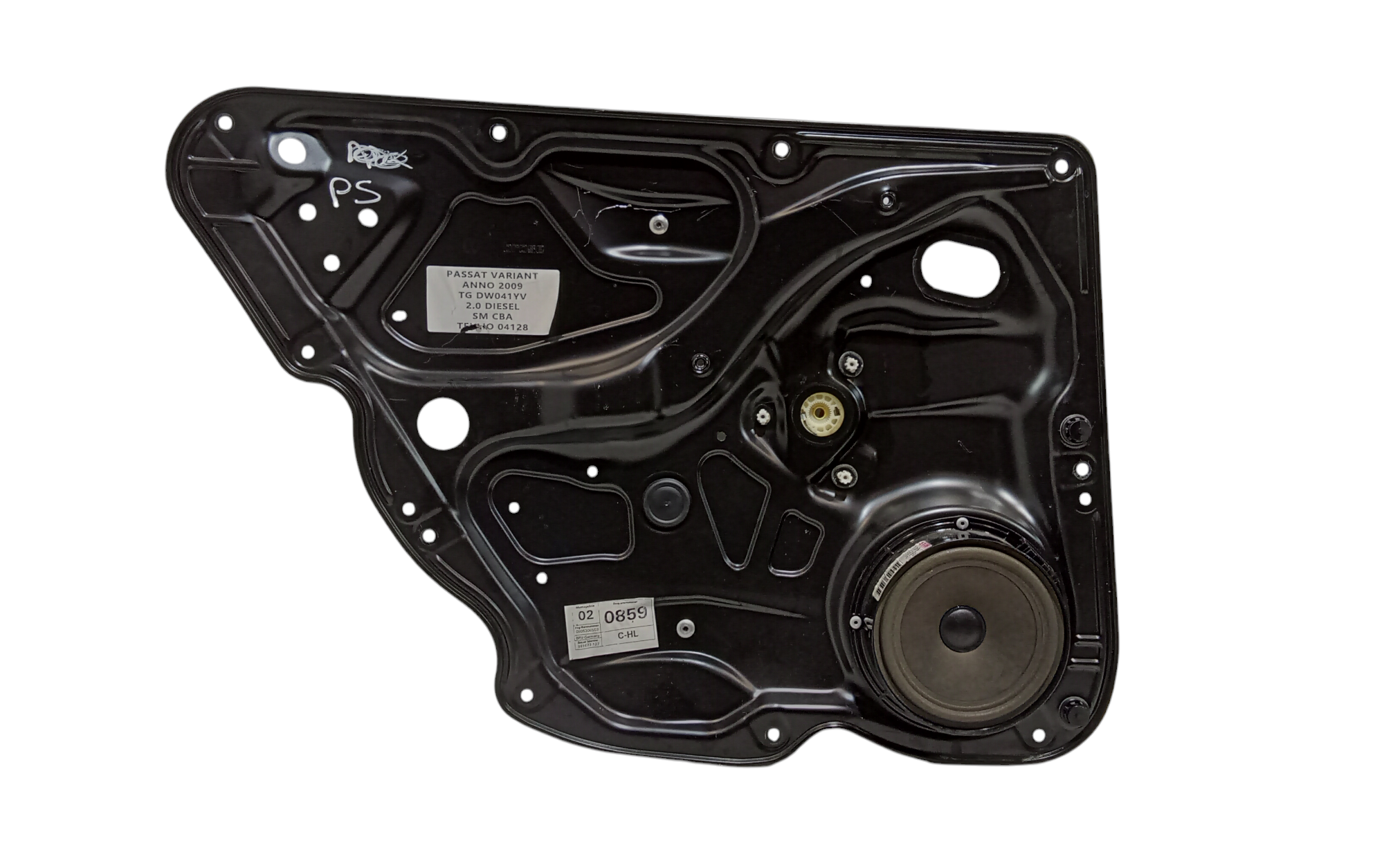 Alzacristallo Porta Post. Sinistro 3C5839461K Usato