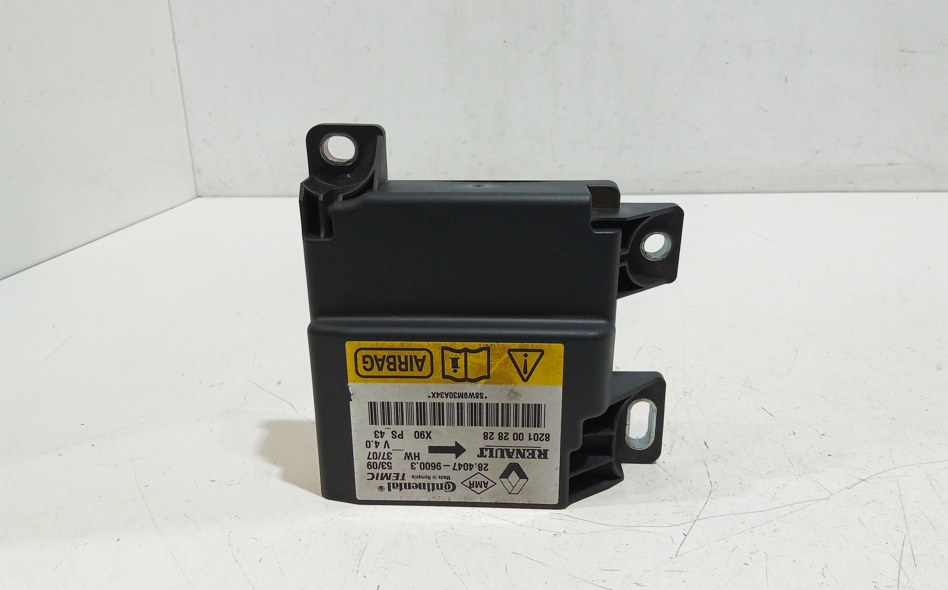 Centralina Comando Airbag 8201163278 Usato