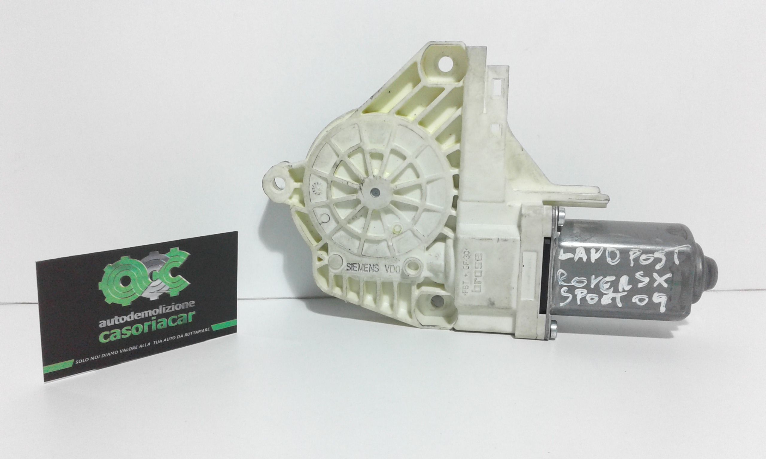 Motorino Alzacristallo Porta Post. Sinistro CVR000060 Usato