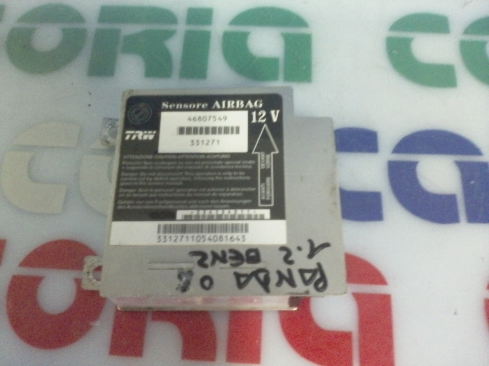 Centralina Comando Airbag 46807549 Usato