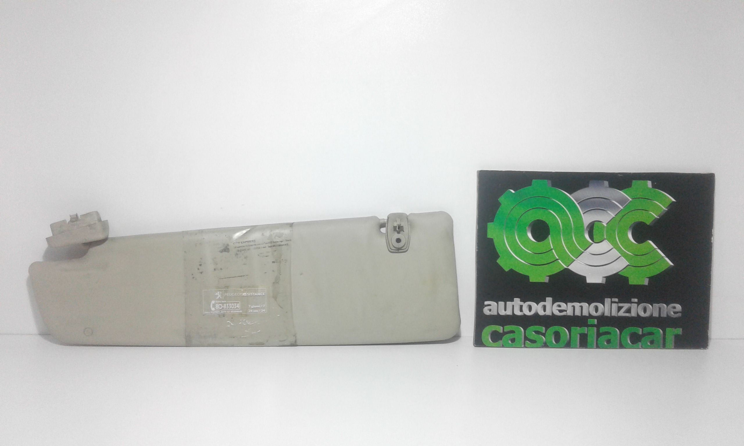 Aletta Parasole Parabrezza Sinistro 1612108180 Usato