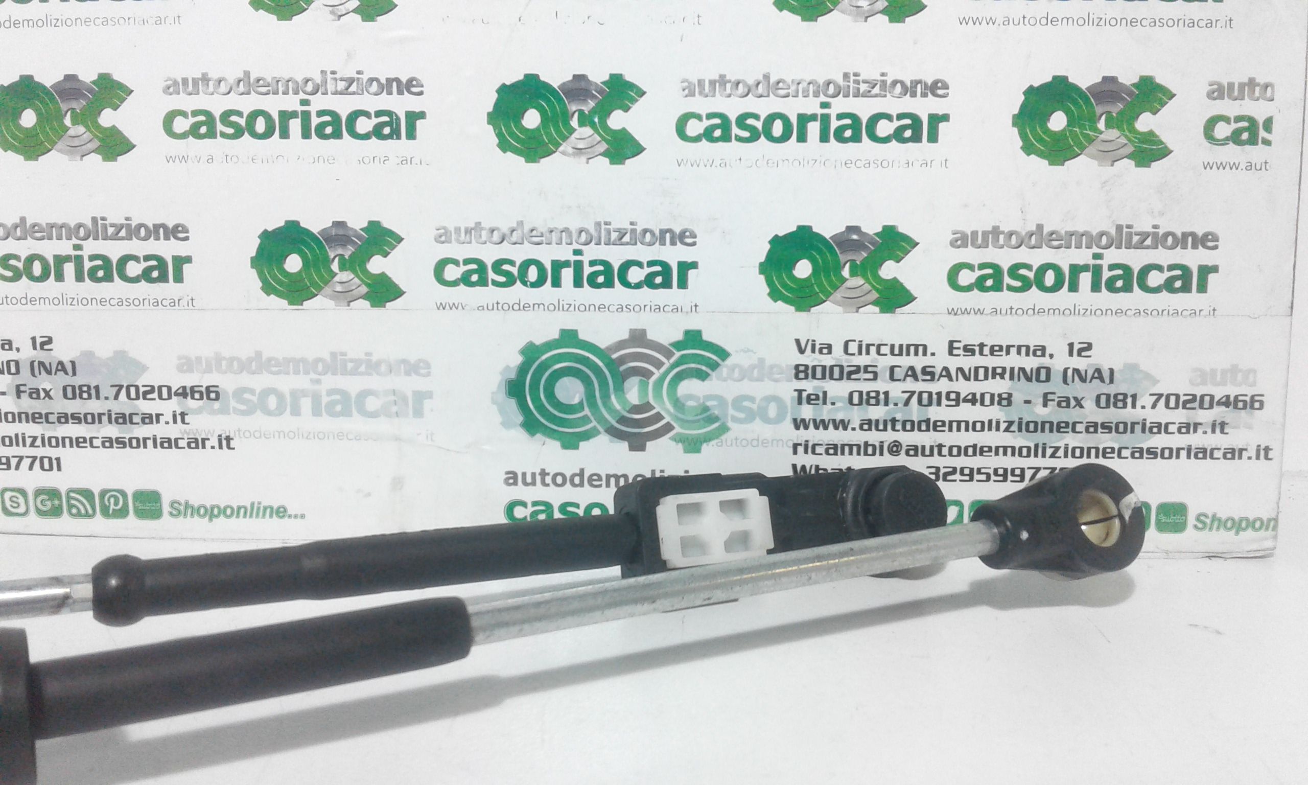 Kit Cavi Comando Leva Cambio 8200739758 Usato