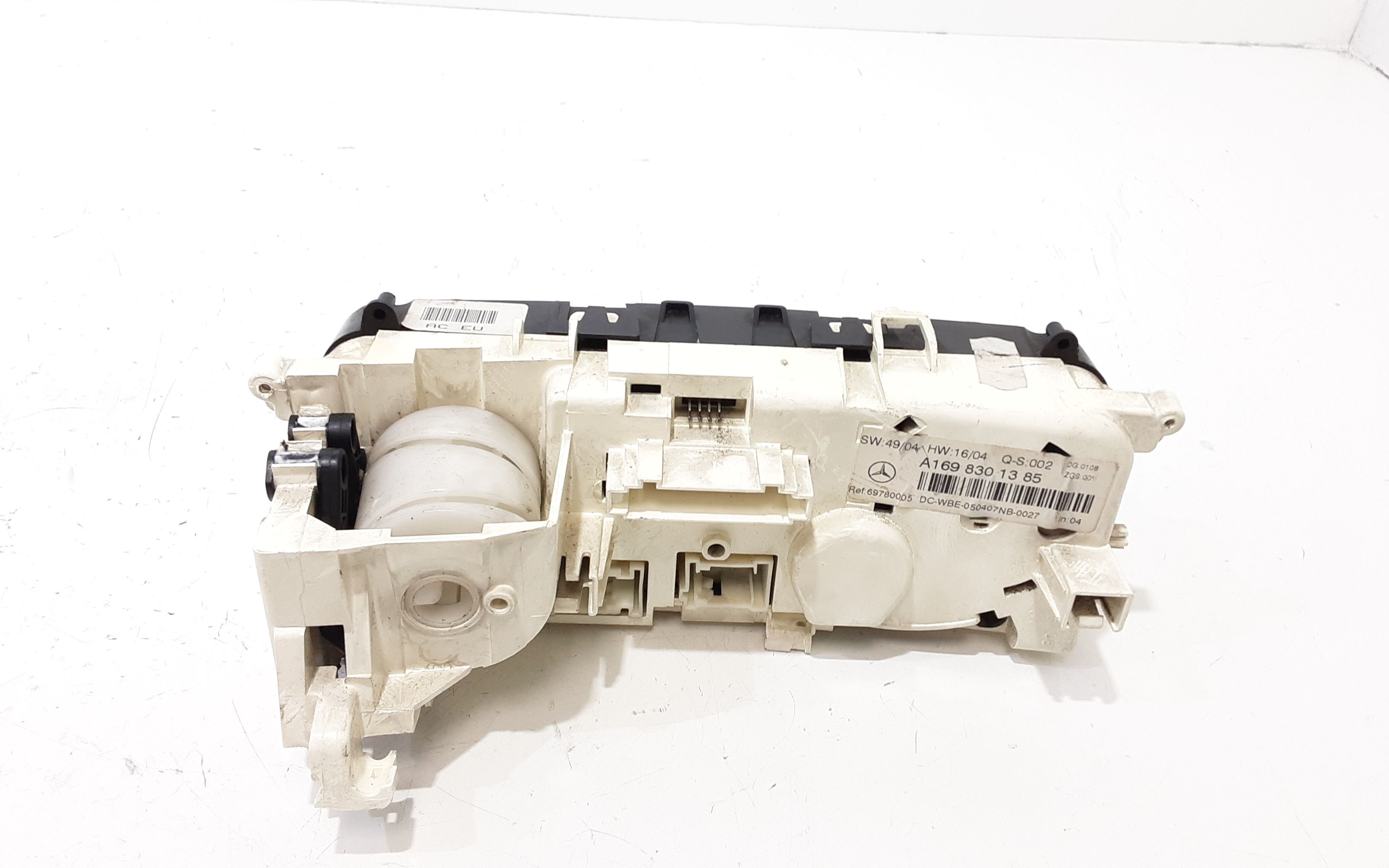 Blocco Comando Climatizzazione A1698302585 Usato