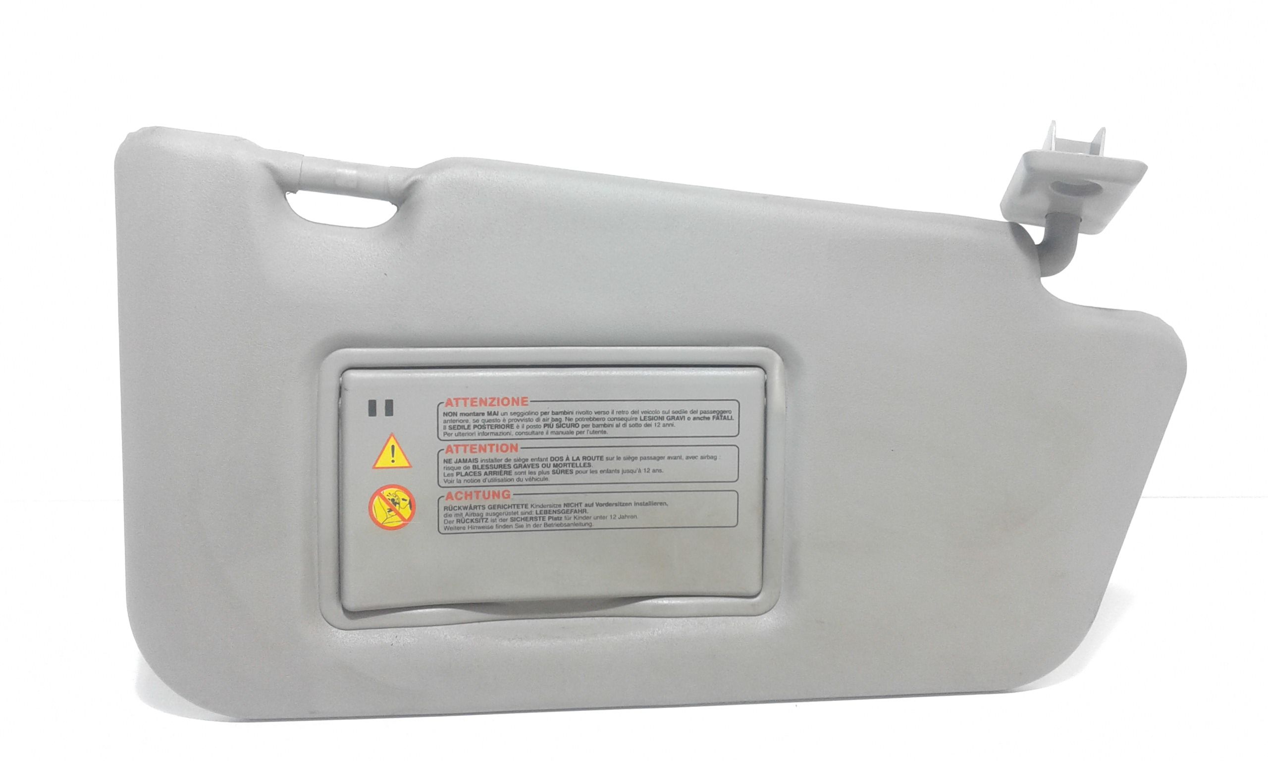 Aletta Parasole Parabrezza Destro Usato