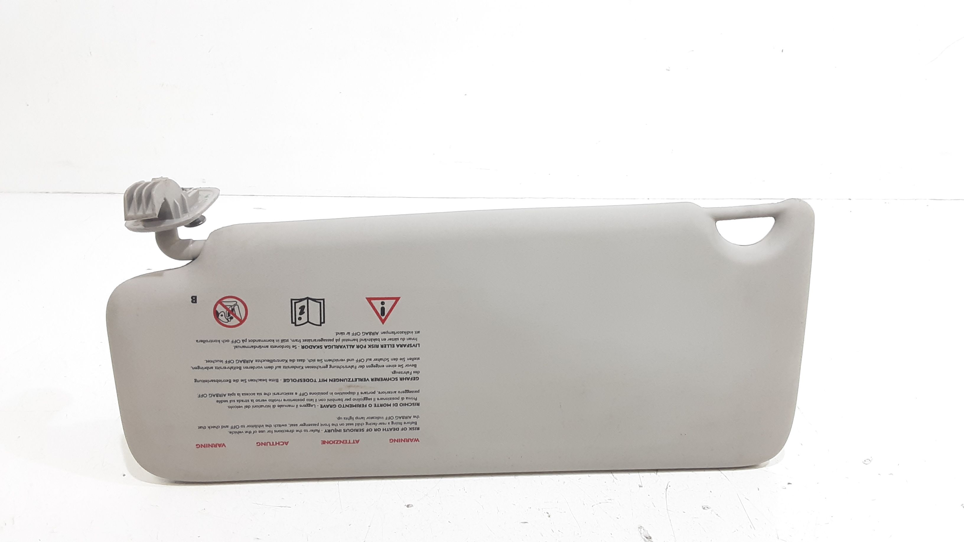 Aletta Parasole Parabrezza Destro 8200809473 Usato