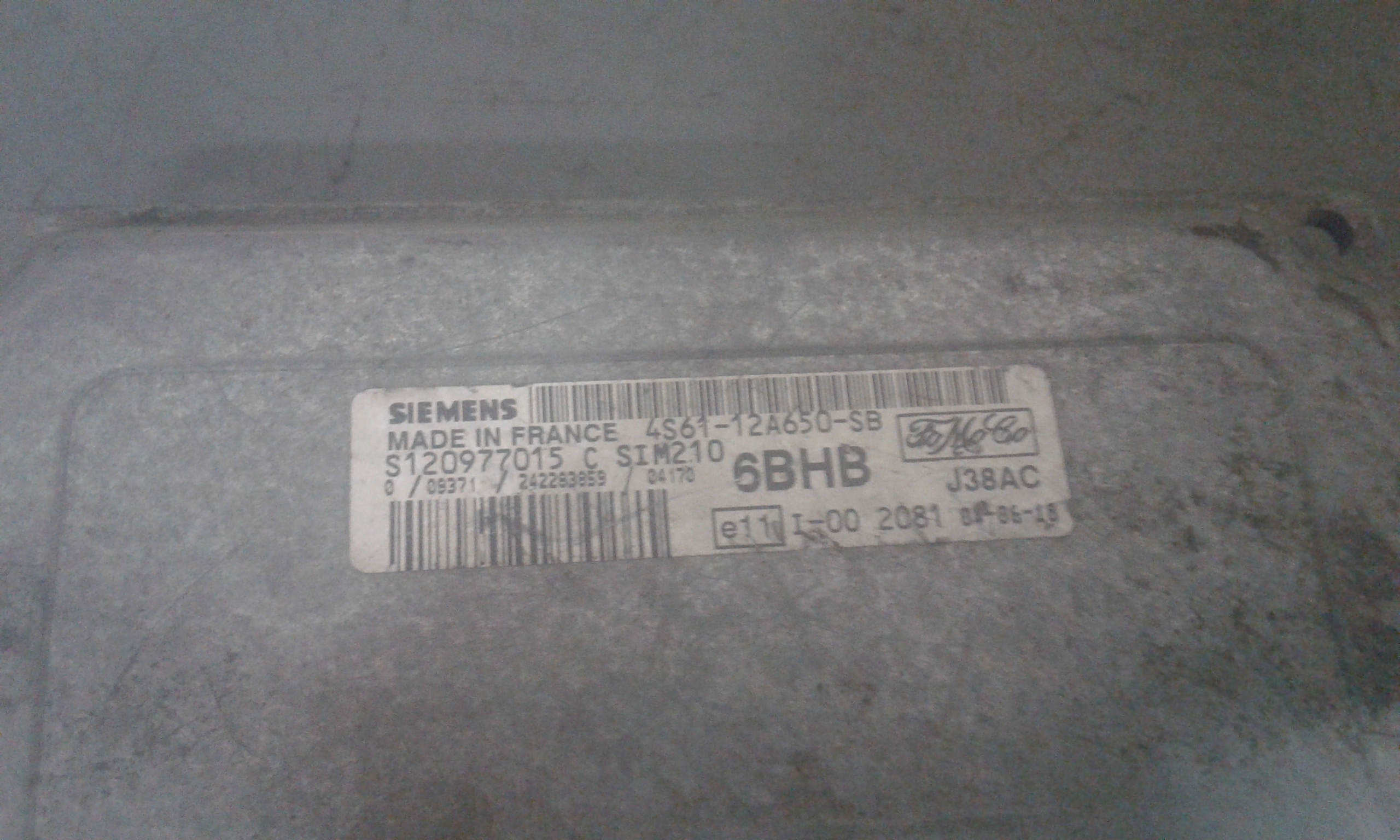 Centralina Iniezione 1363938 Usato