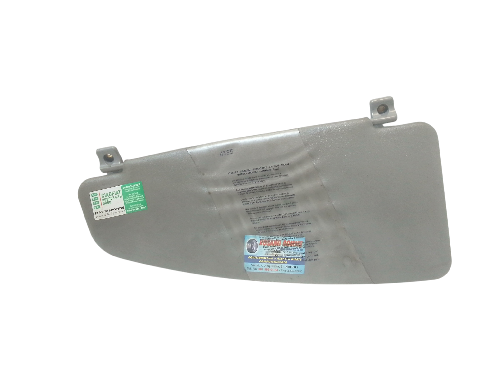 Aletta Parasole Parabrezza Sinistro 735417495 Usato