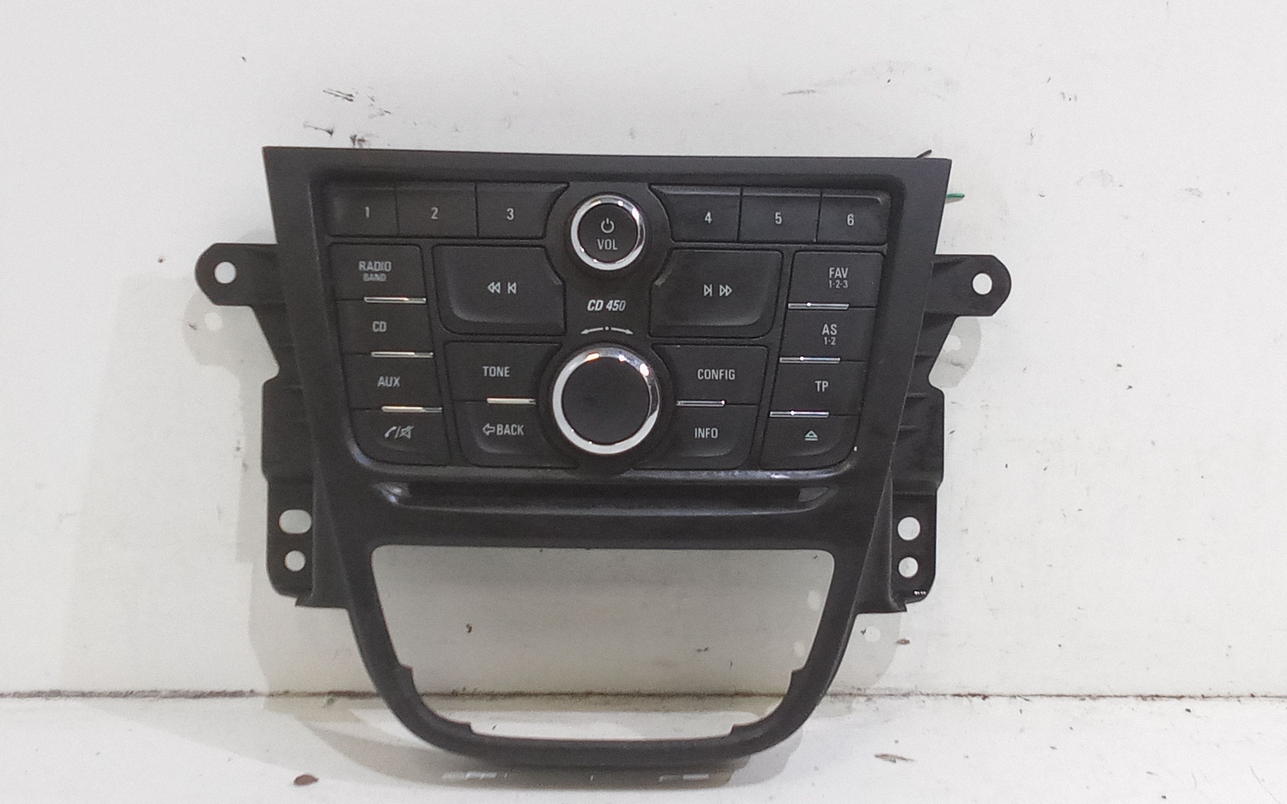 Blocco Comandi Autoradio 39018437 Usato