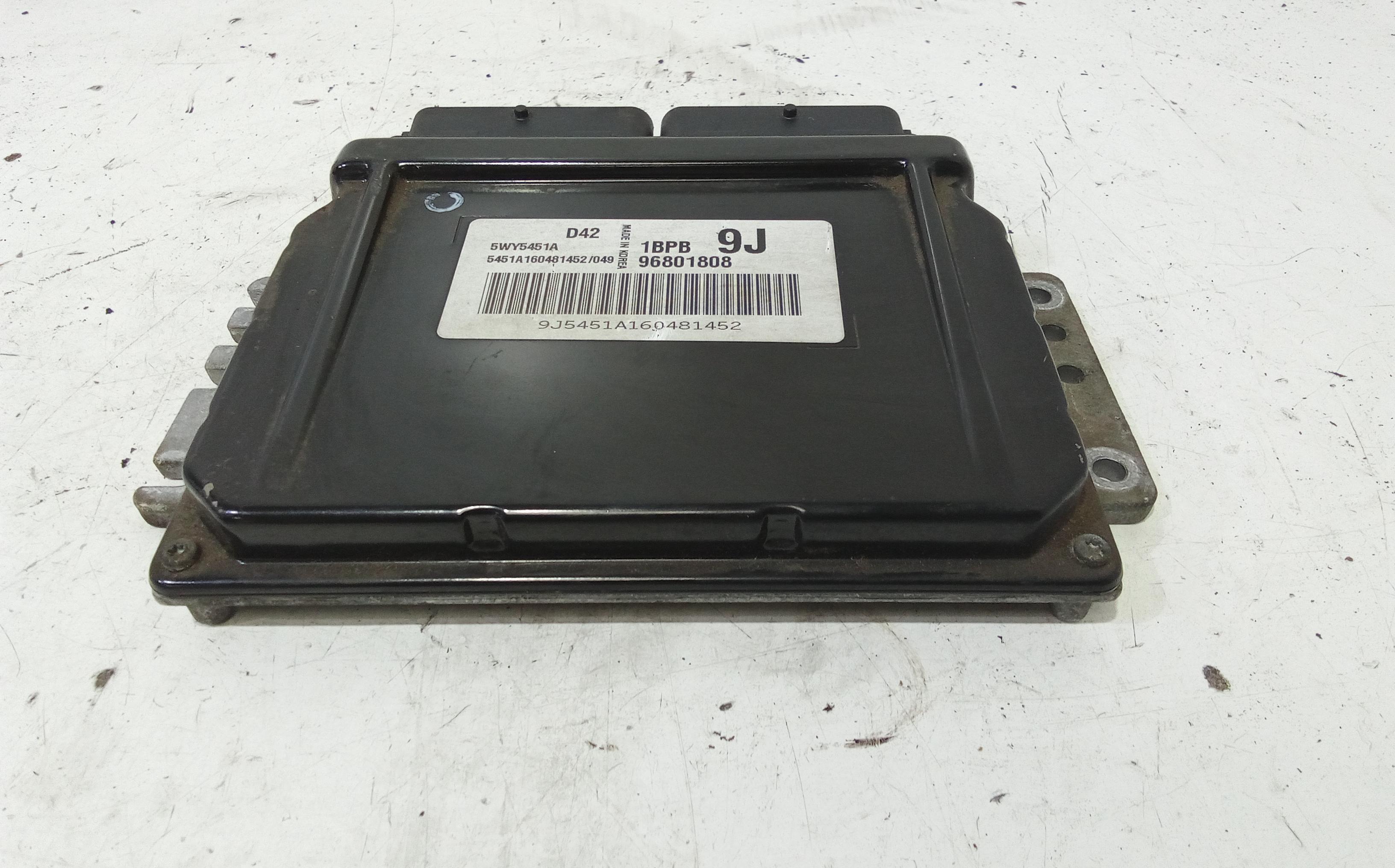 Centralina Iniezione 96801808 Usato