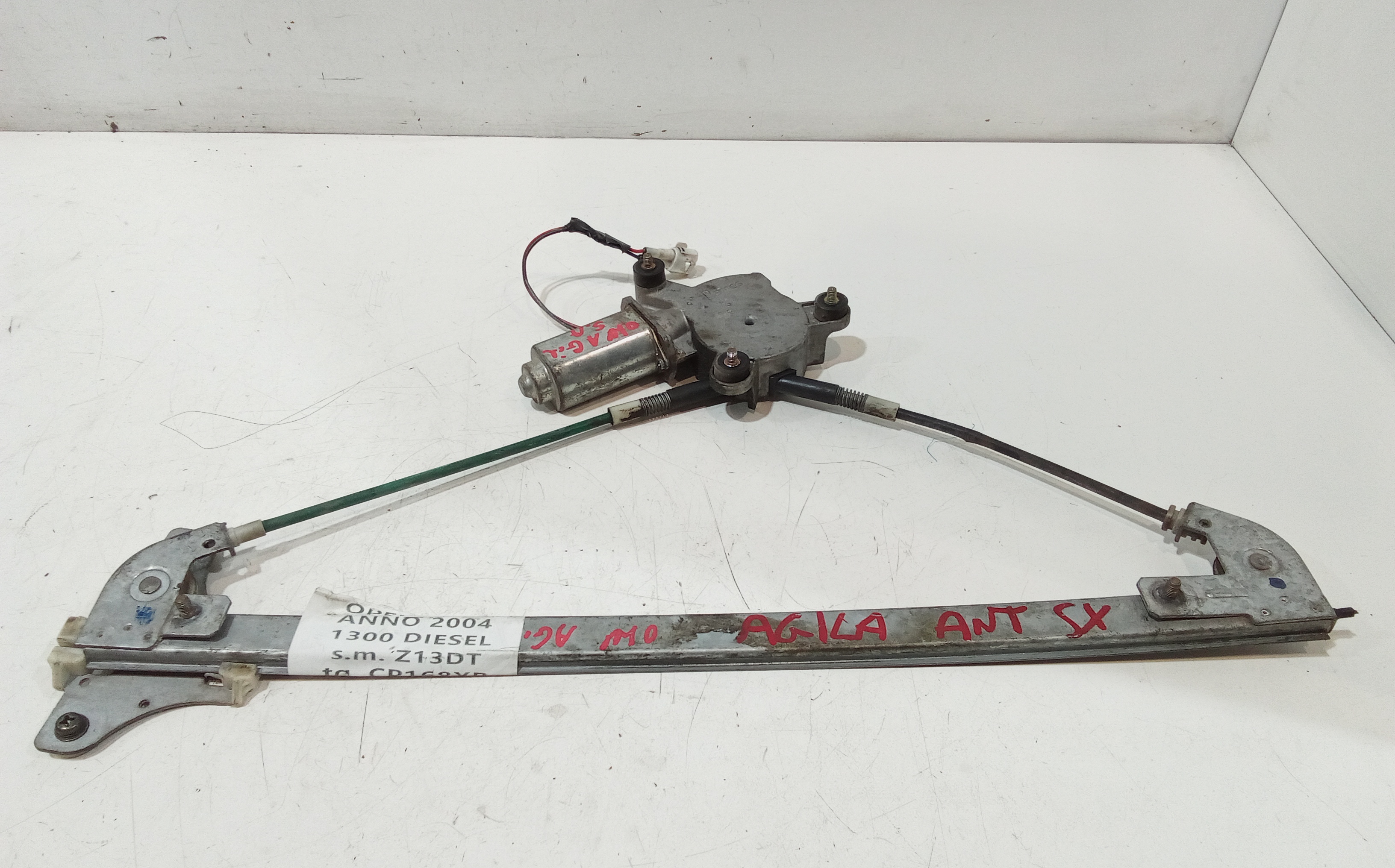 Alzacristallo Porta Ant. Sinistro 9206365 Usato