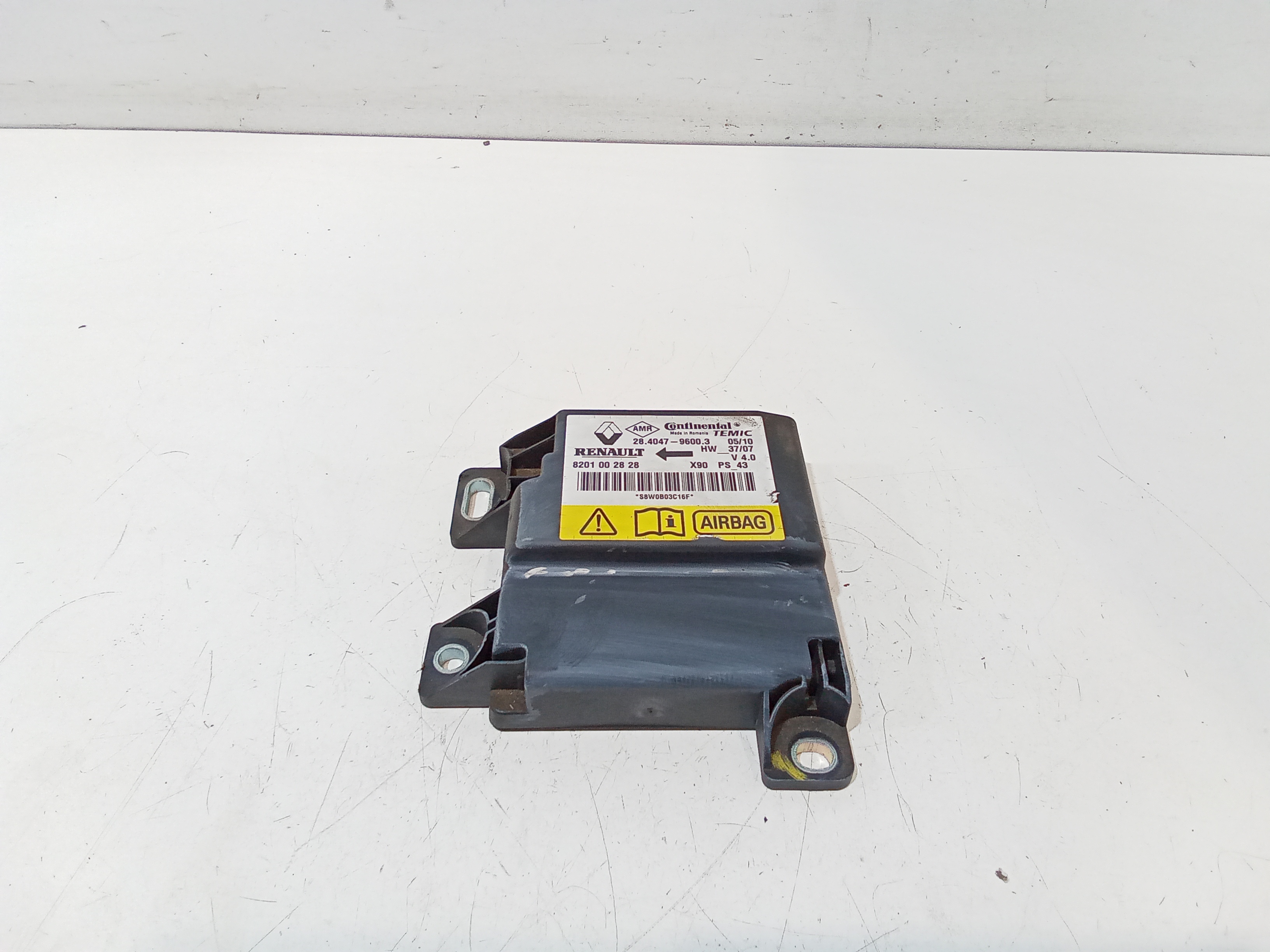 Centralina Comando Airbag 8201163278 Usato