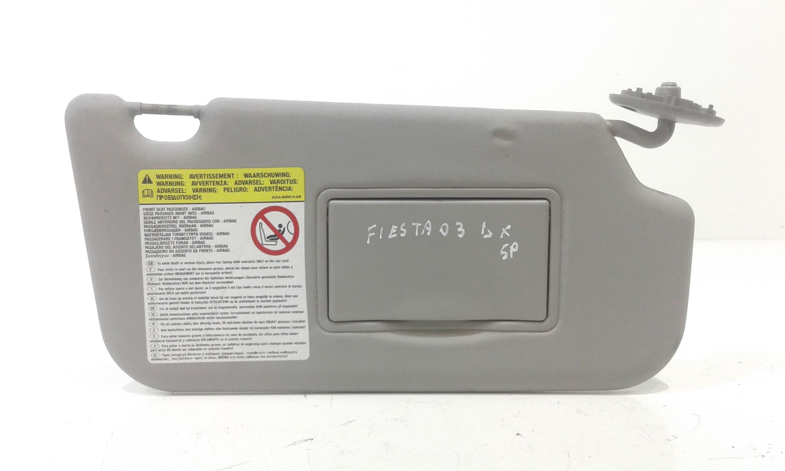 Aletta Parasole Parabrezza Destro 1222069 Usato