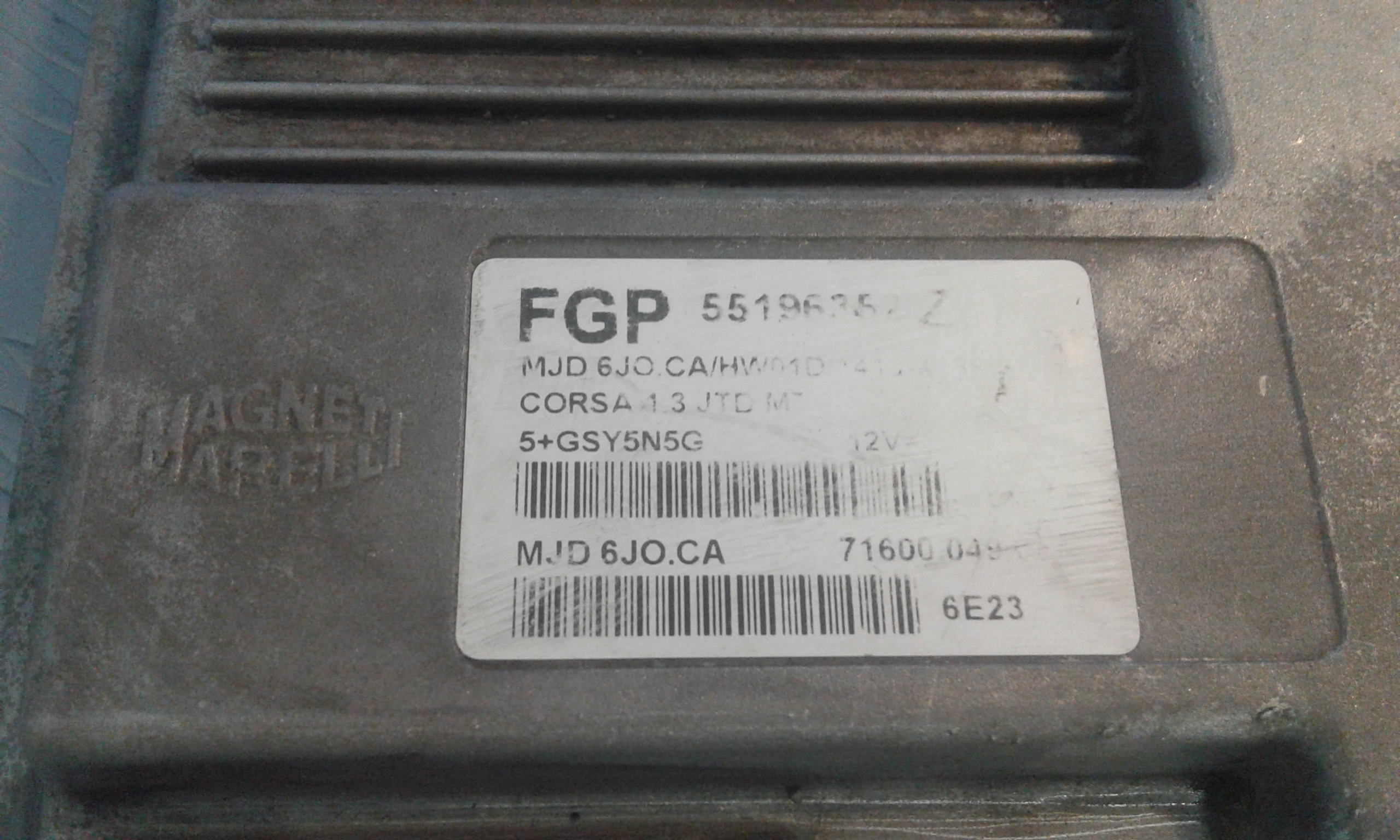 Centralina Iniezione 9164475 Usato