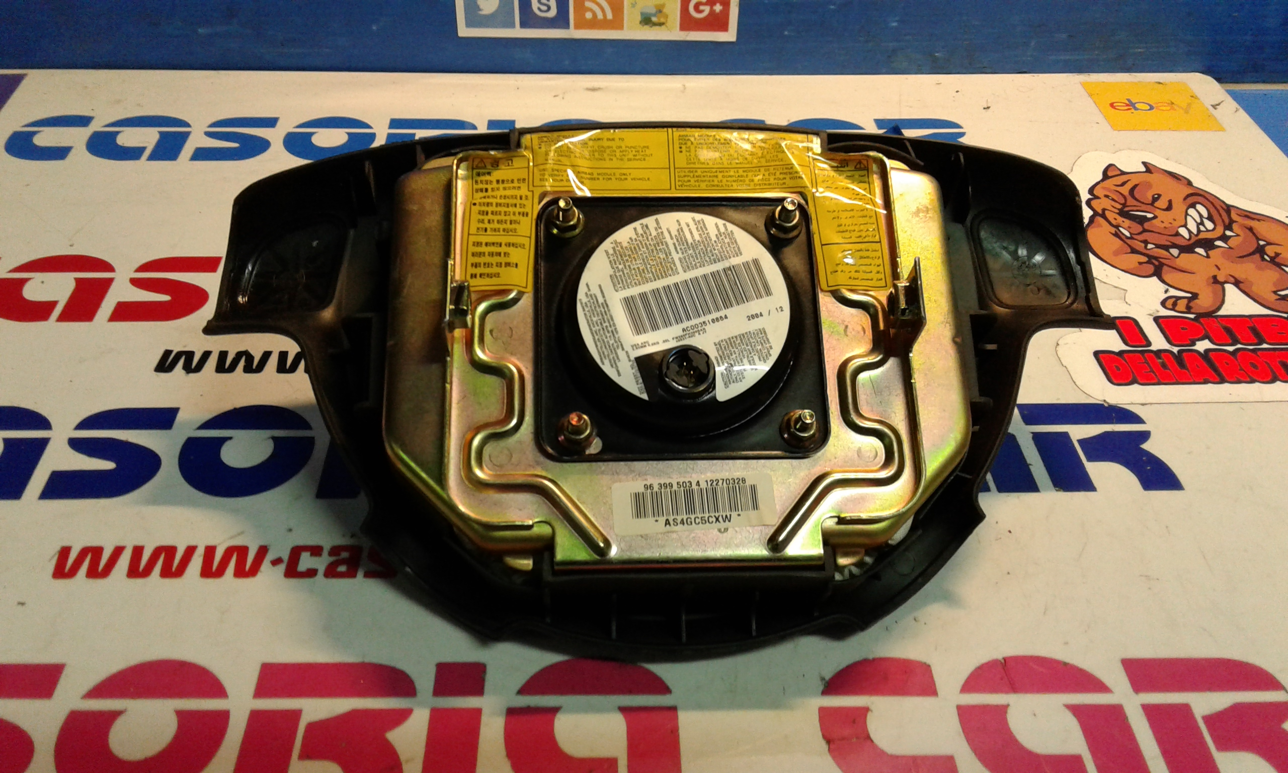 Dispositivo Airbag Lato Guida 96399503 Usato