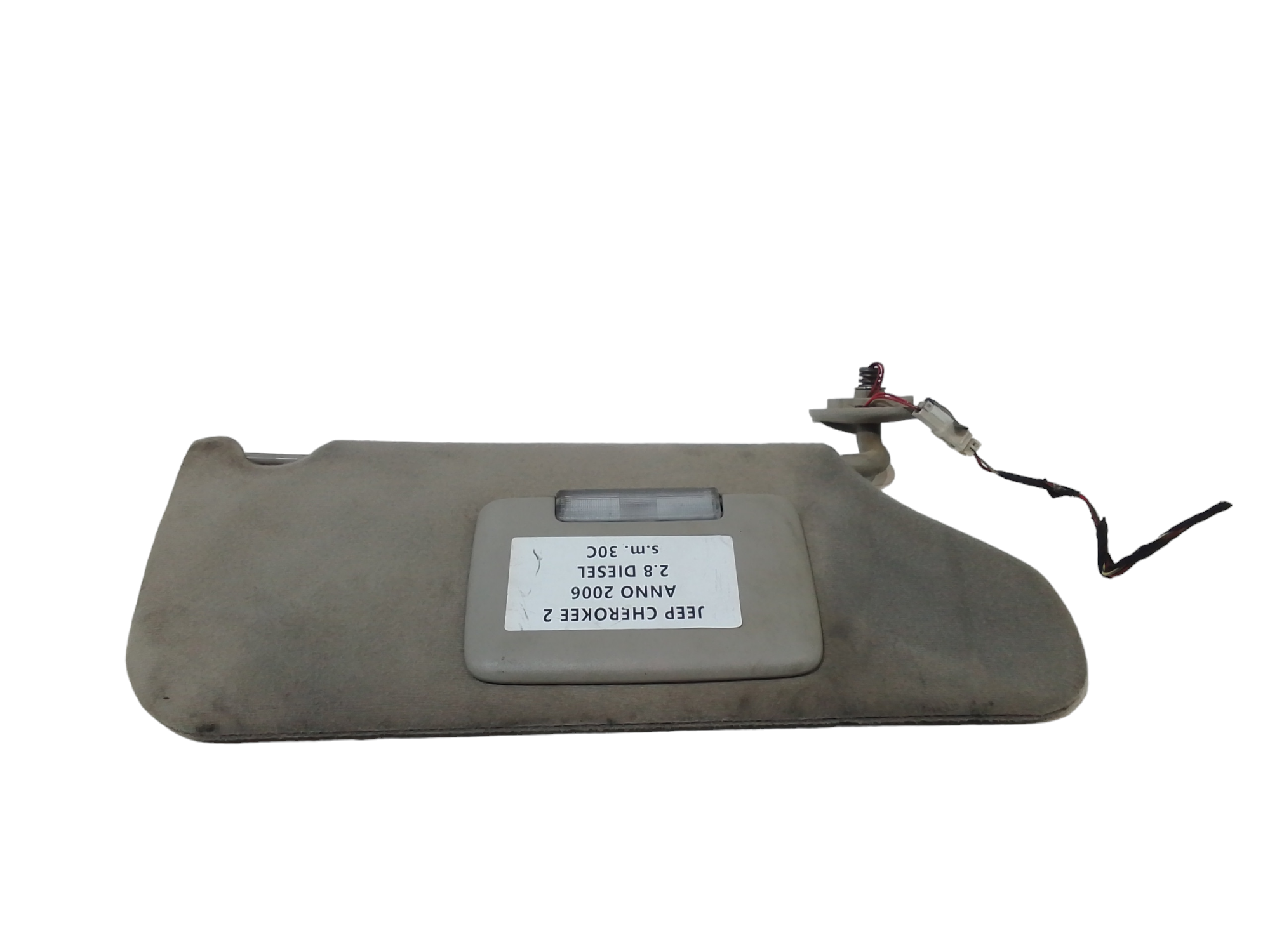 Aletta Parasole Parabrezza Destro Usato