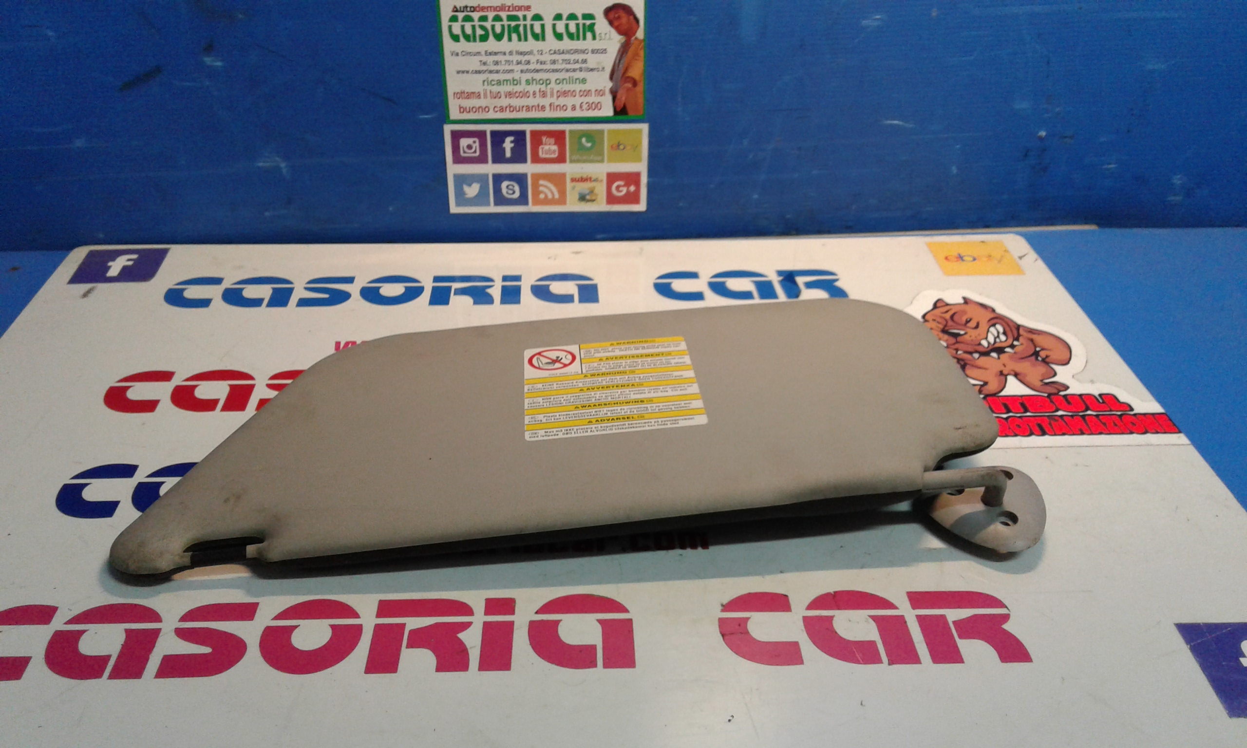 Aletta Parasole Parabrezza Destro 4467720 Usato