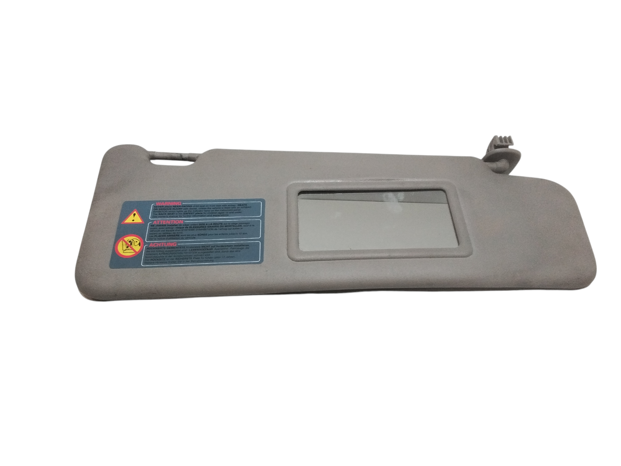 Aletta Parasole Parabrezza Destro 964006322R Usato