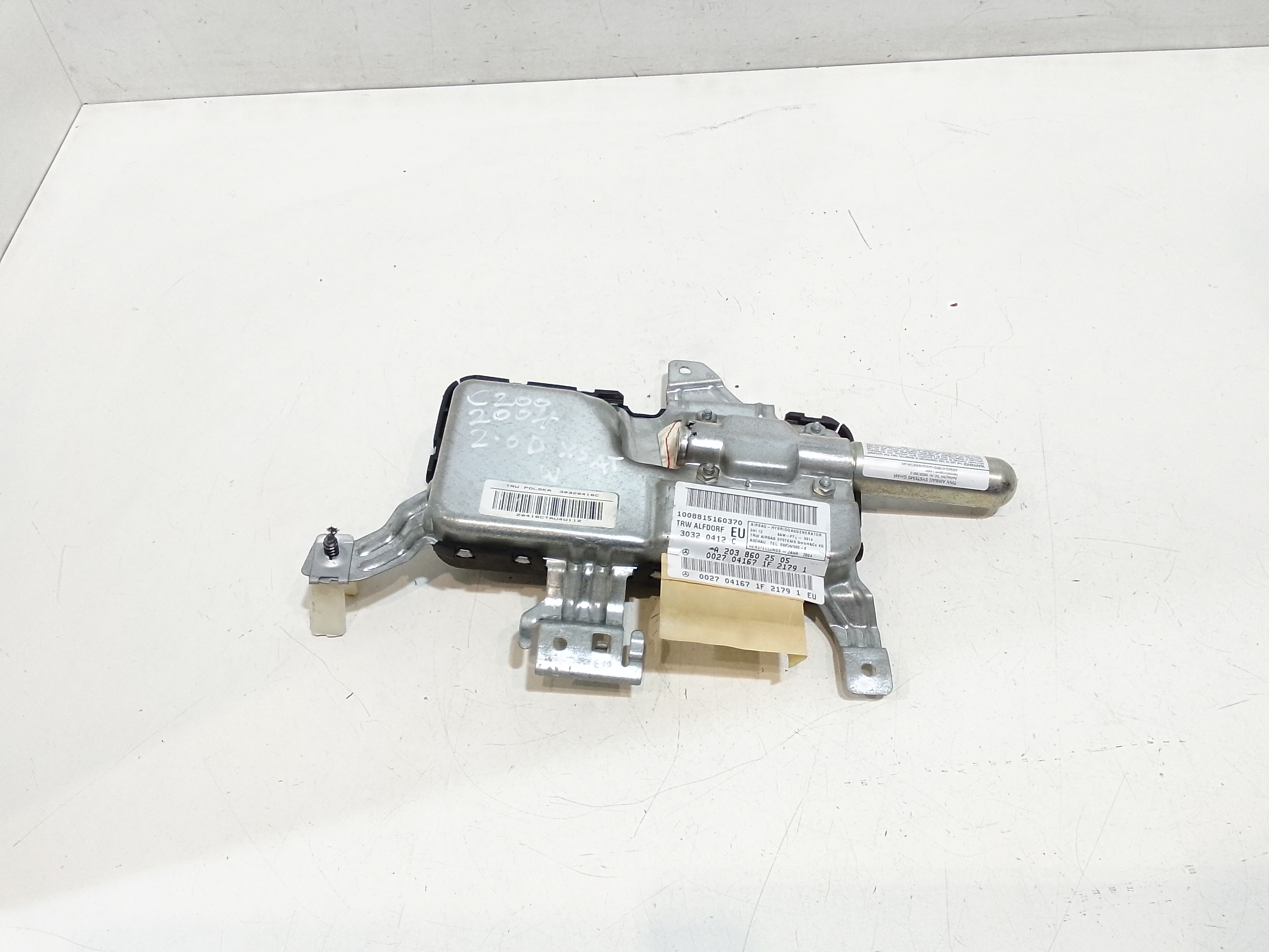 Dispositivo Airbag Porta Ant. Sinistro Usato