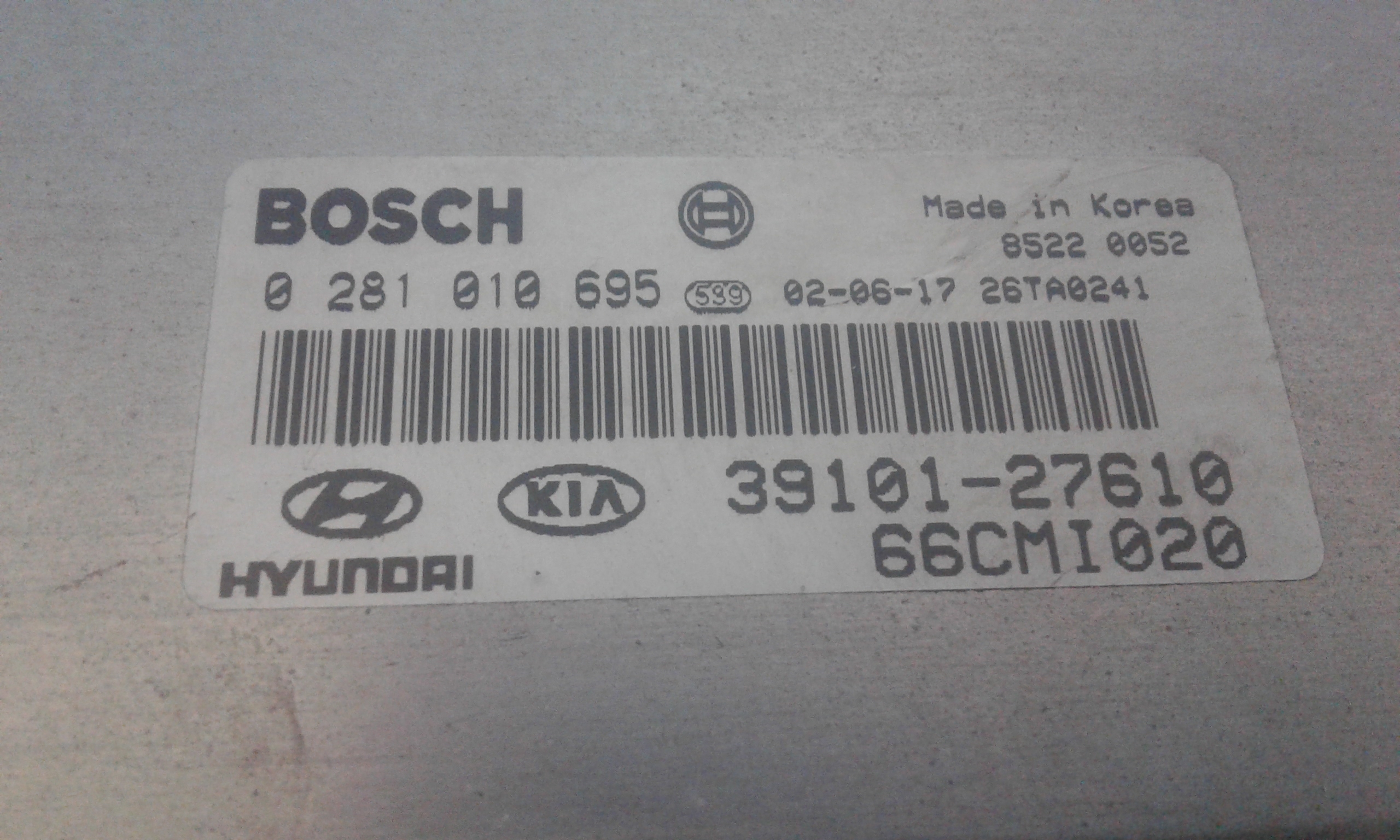 Centralina Iniezione 3910826741 Usato