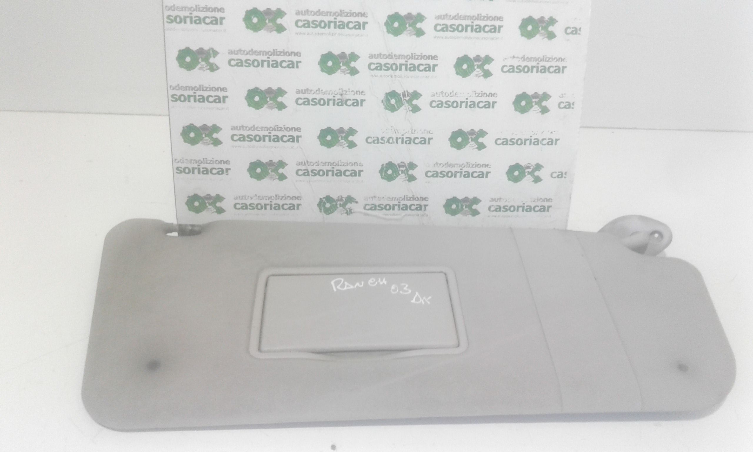 Aletta Parasole Parabrezza Destro Usato