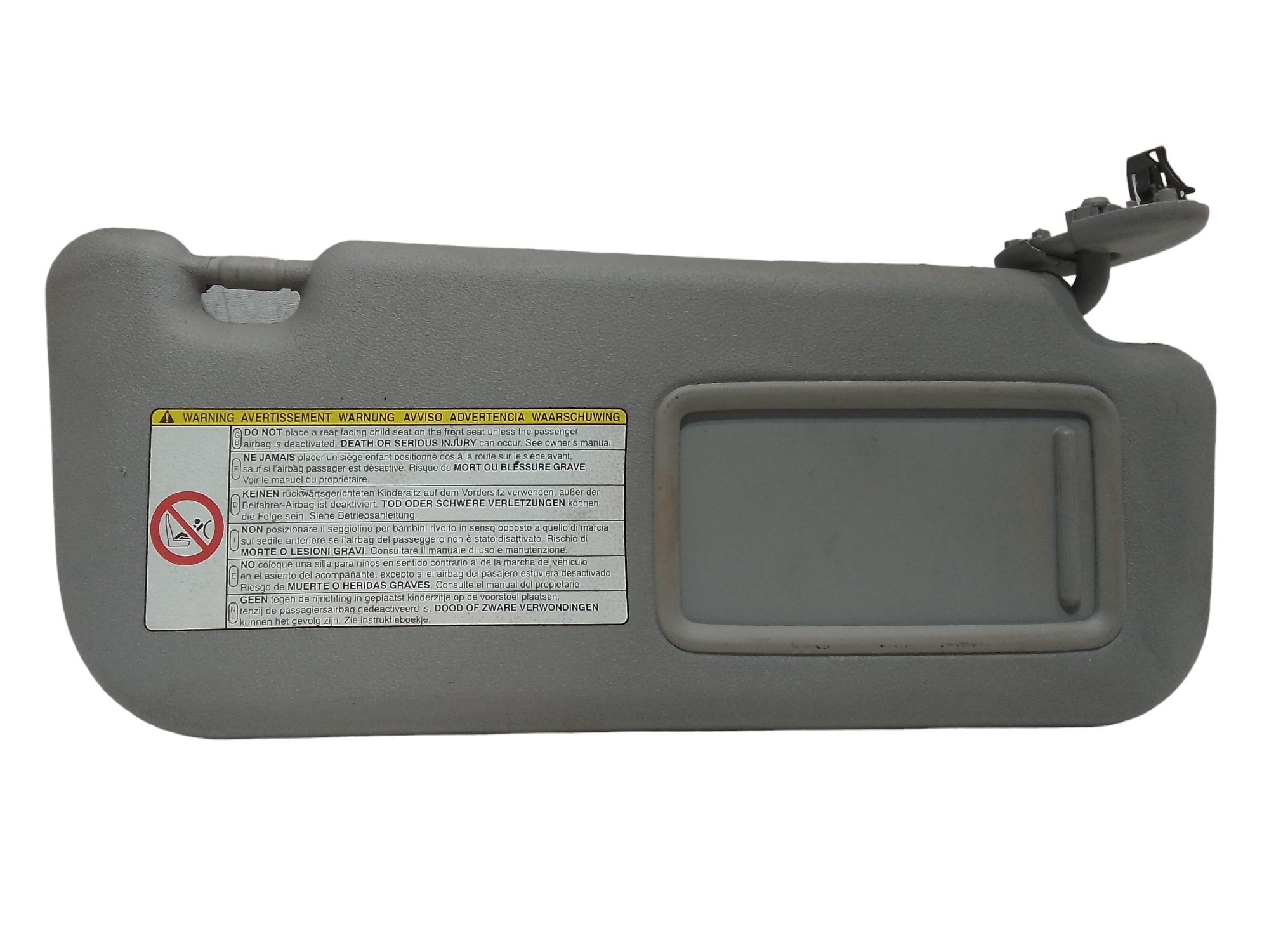 Aletta Parasole Parabrezza Destro 7431052531B0 Usato