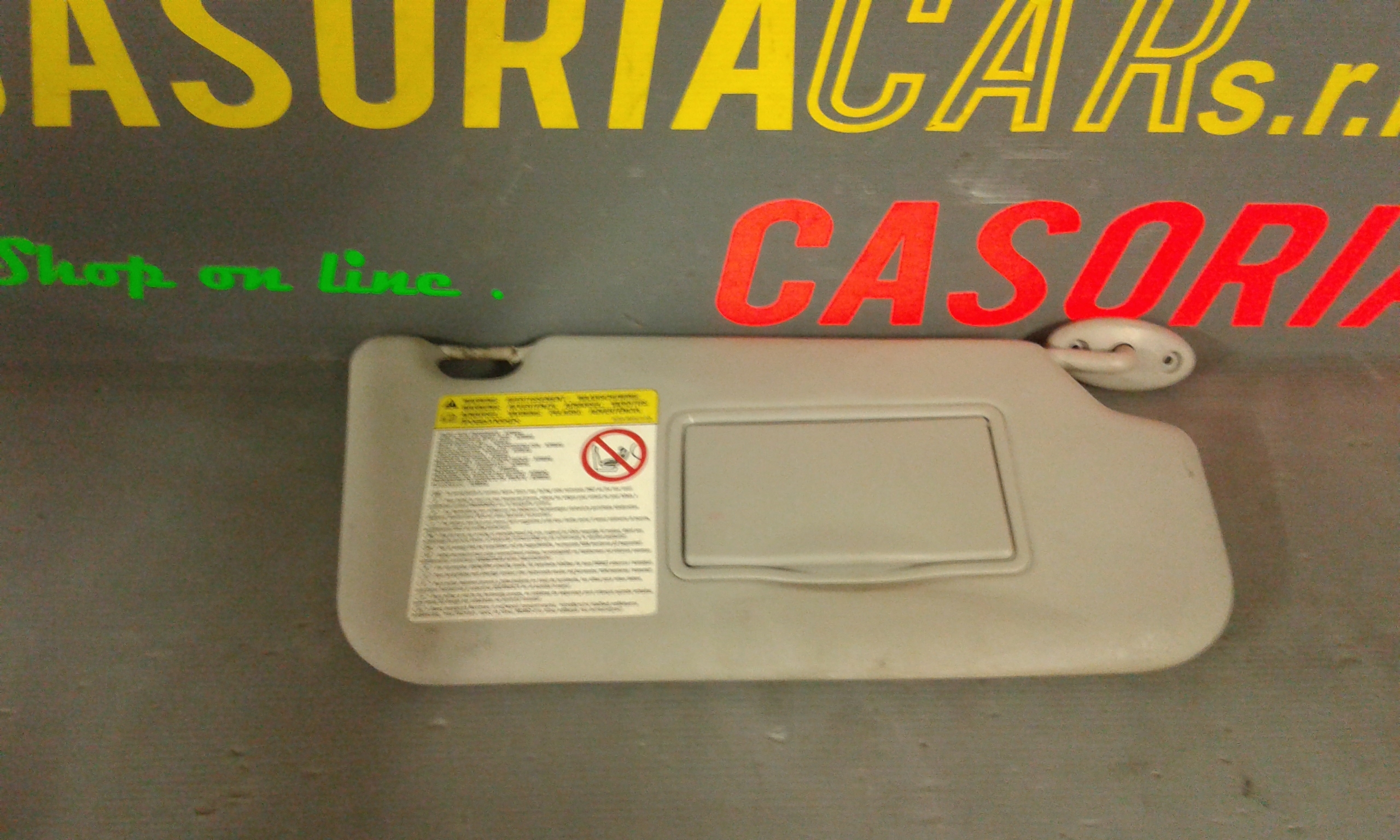 Aletta Parasole Parabrezza Destro 1222069 Usato