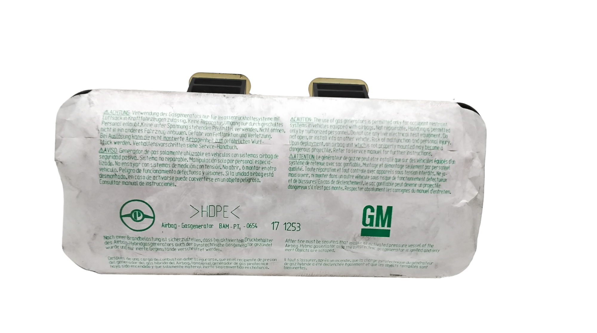 Dispositivo Airbag Lato Passeggero 9185831 Usato