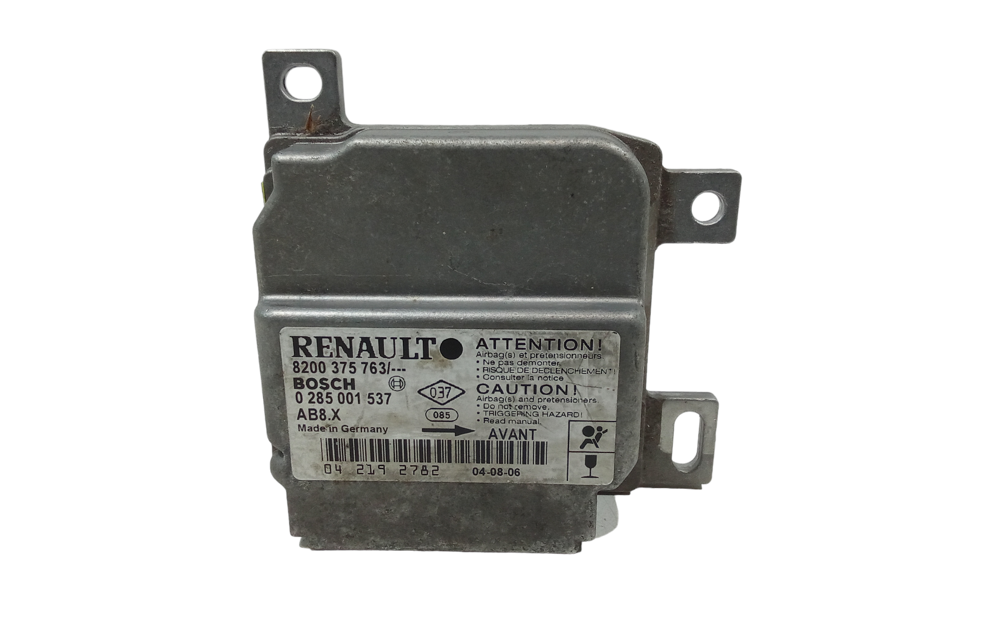 Centralina Comando Airbag 8200963406 Usato