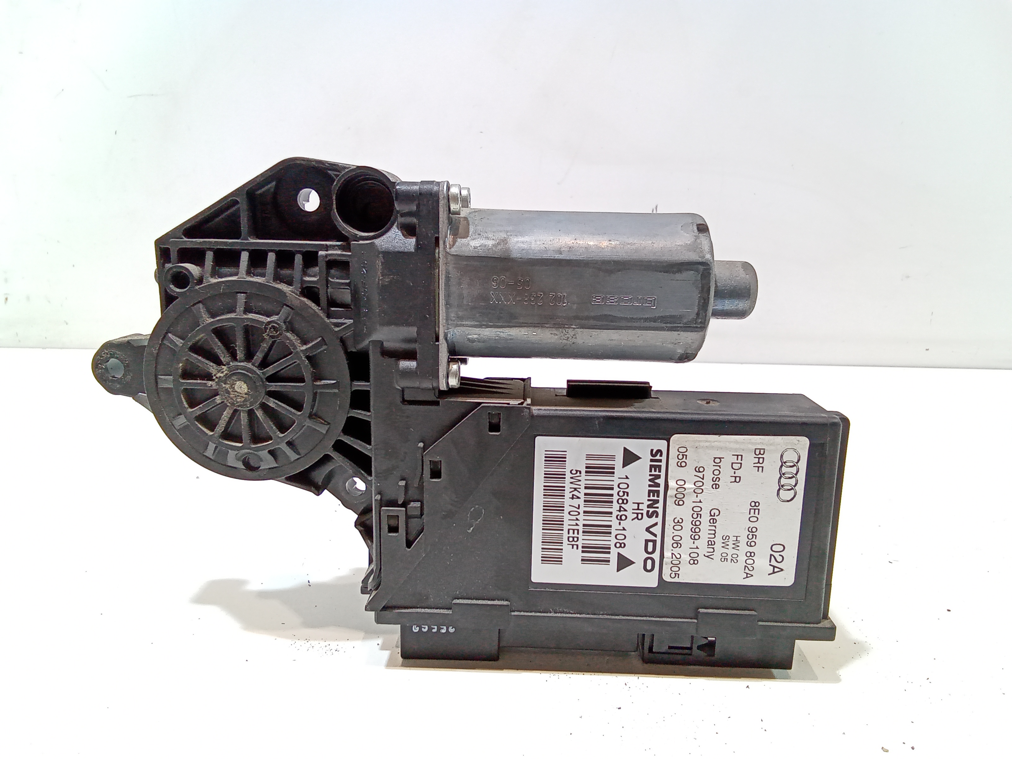 Motorino Alzacristallo Porta Post. Destro 8E0959802E Usato