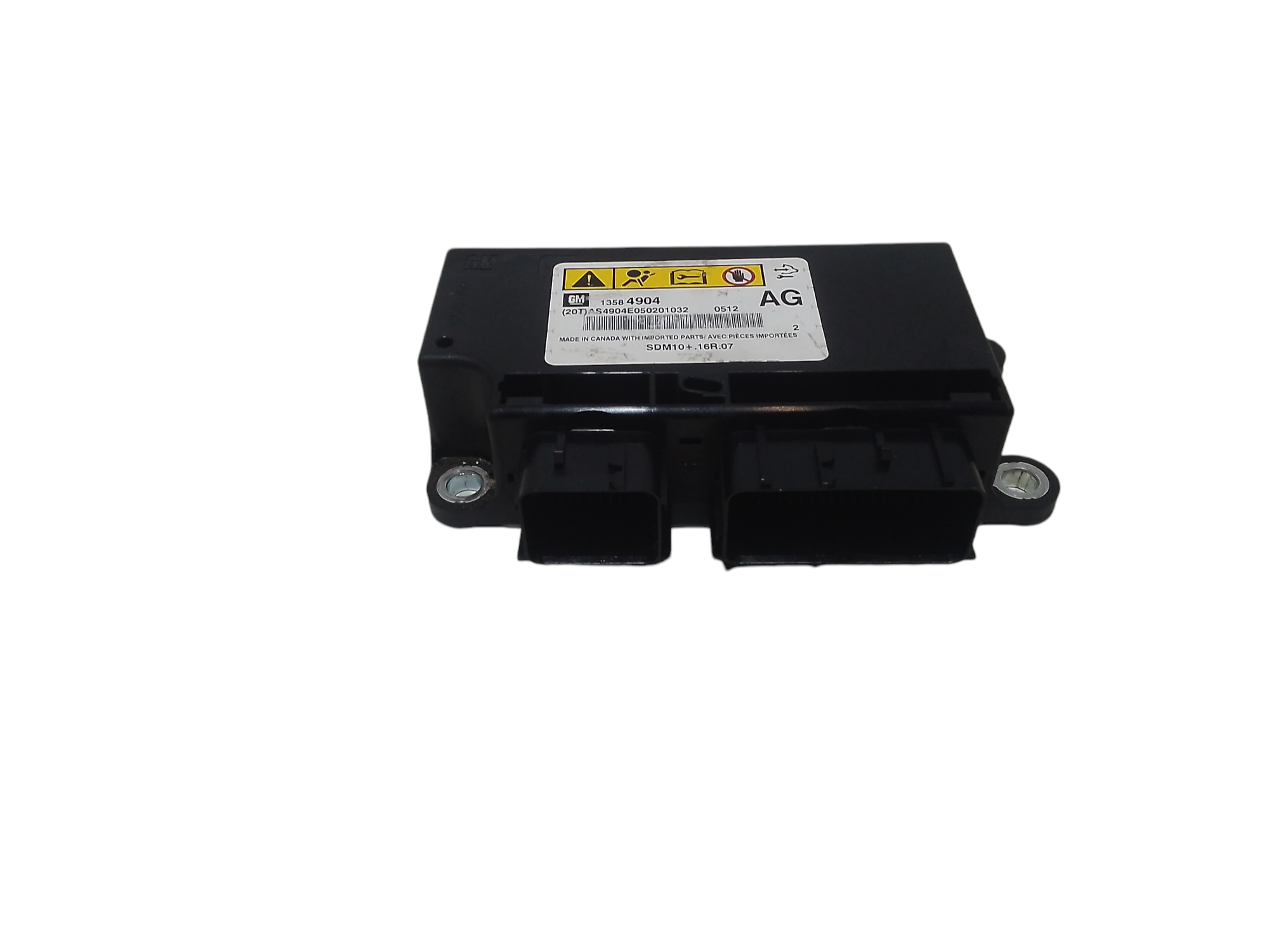 Centralina Comando Airbag 13583192 Usato