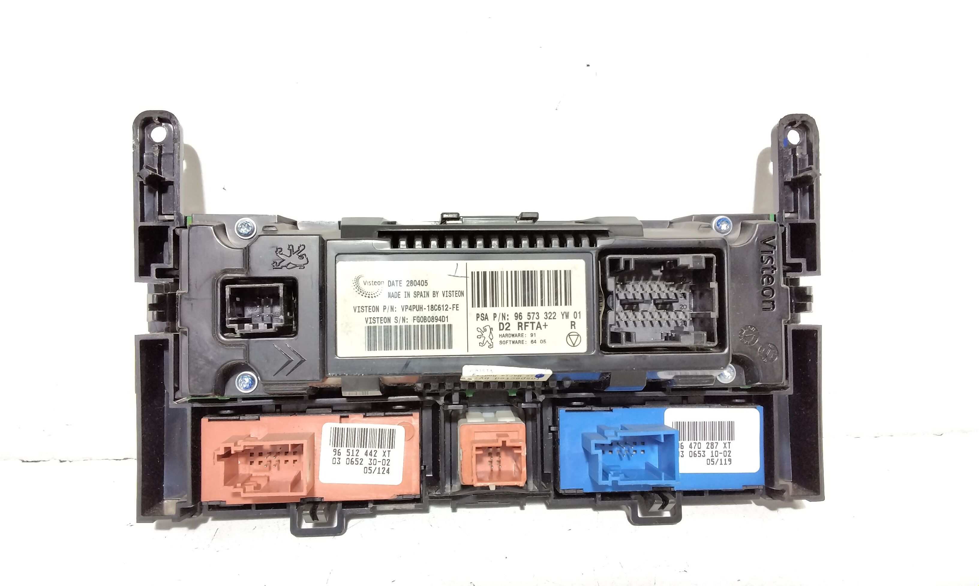 Blocco Comando Climatizzazione 6451VJ Usato