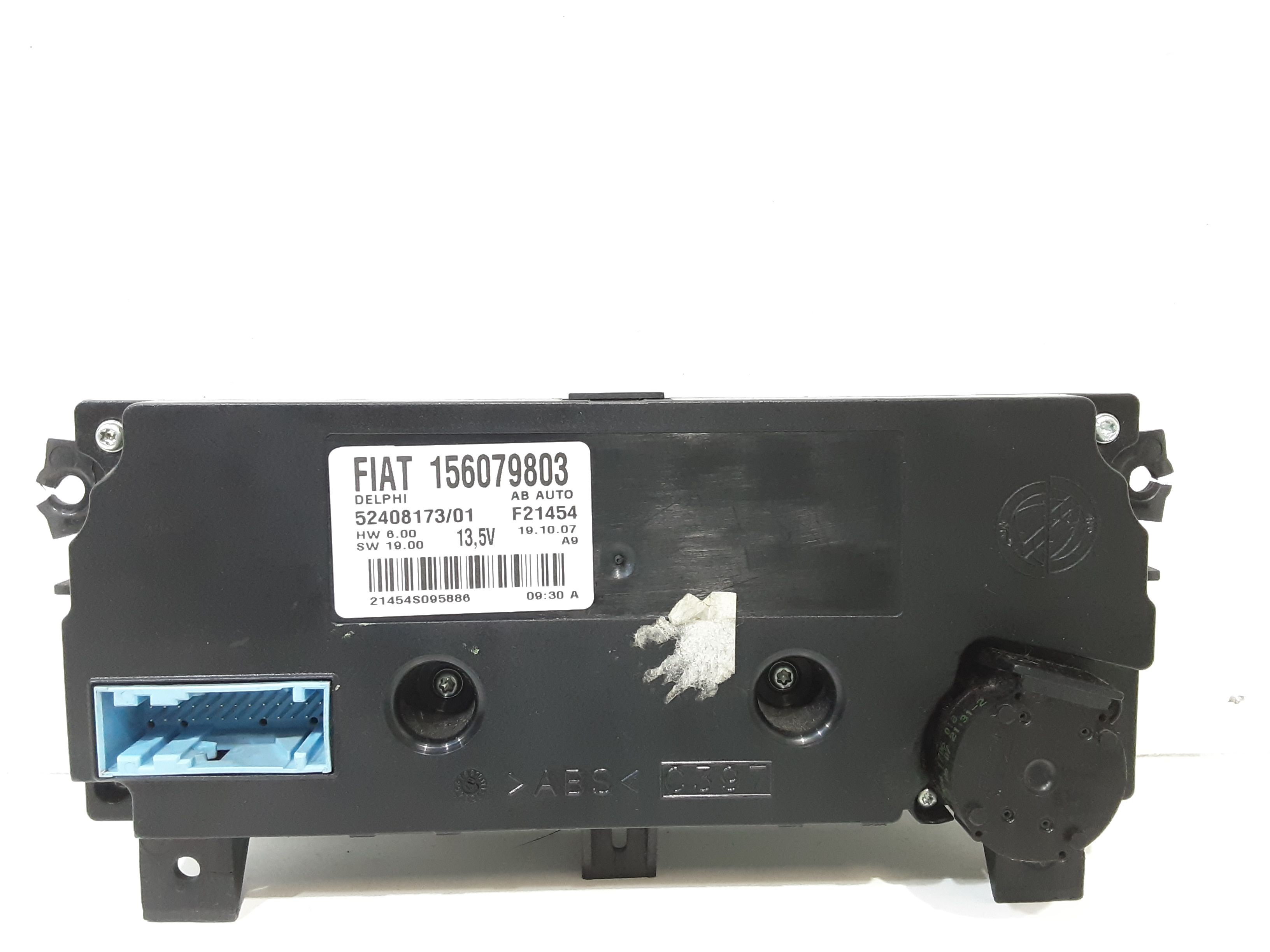 Blocco Comando Climatizzazione 60696621 Usato