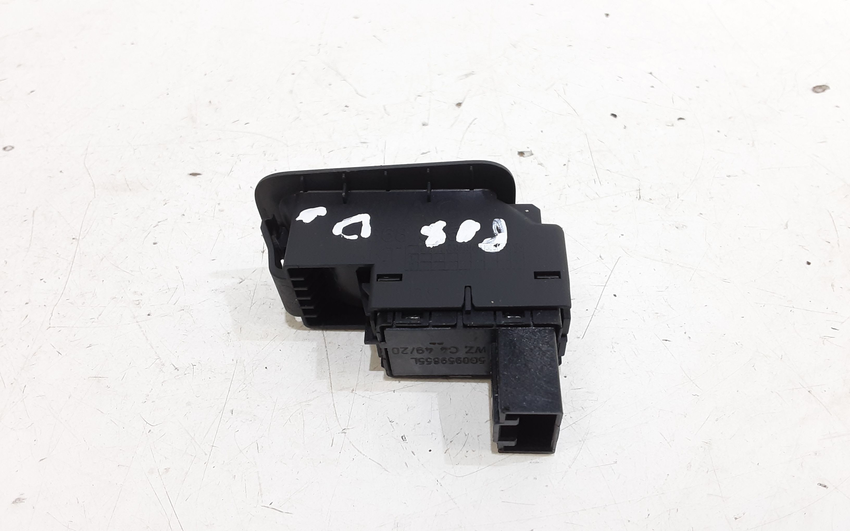 Interruttore Alzacristalli Porta Post. Destro 5G0959855KWHS Usato