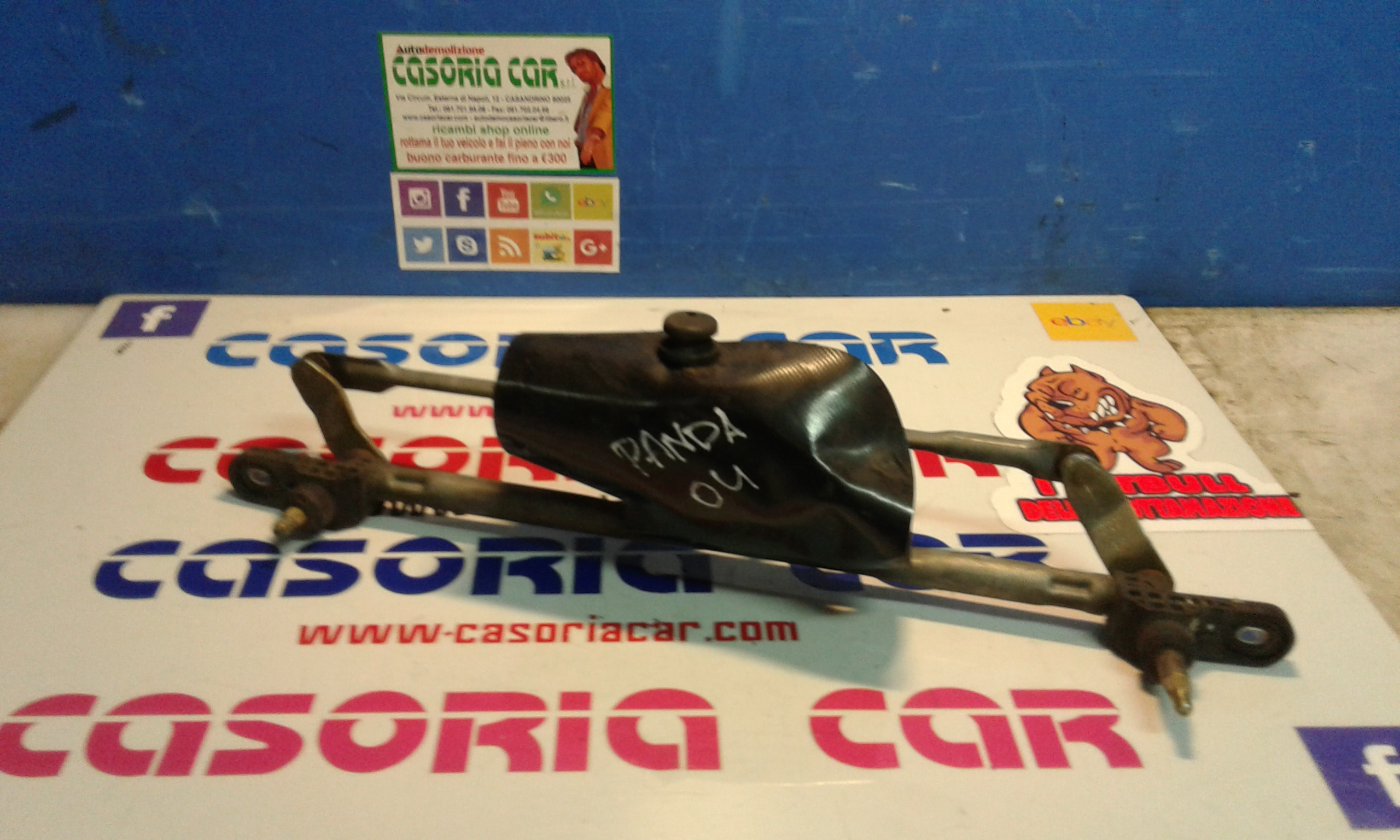 Motorino Tergiparabrezza Compl. Usato