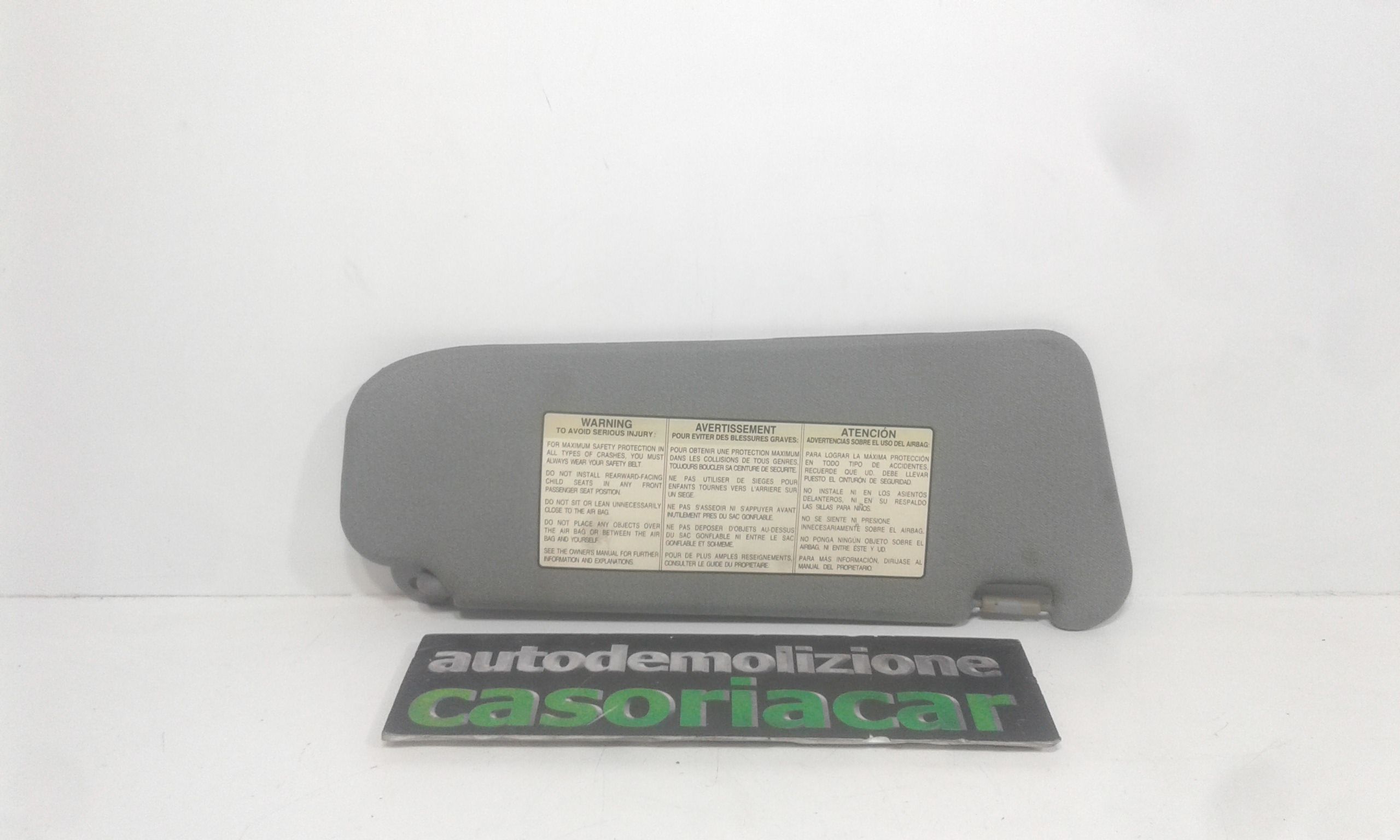 Aletta Parasole Parabrezza Sinistro 96537730 Usato