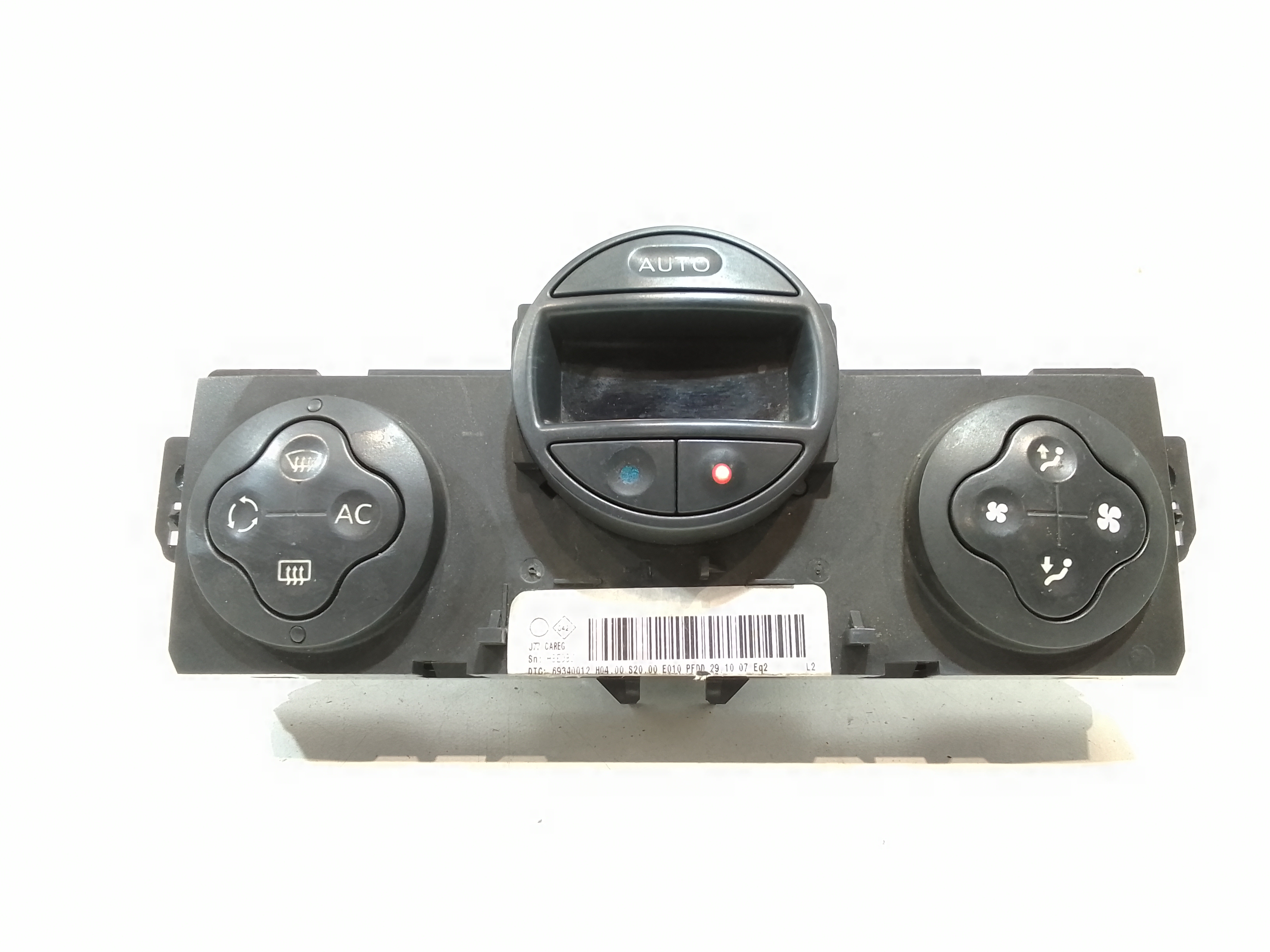Blocco Comando Climatizzazione 7701070473 Usato