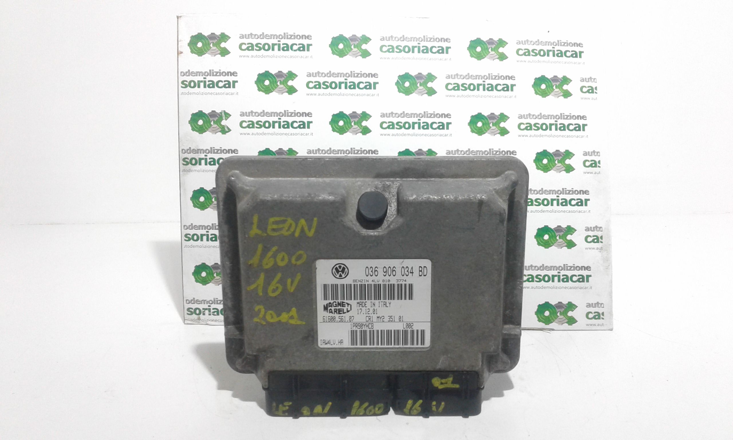 Centralina Iniezione 06A906018GC Usato
