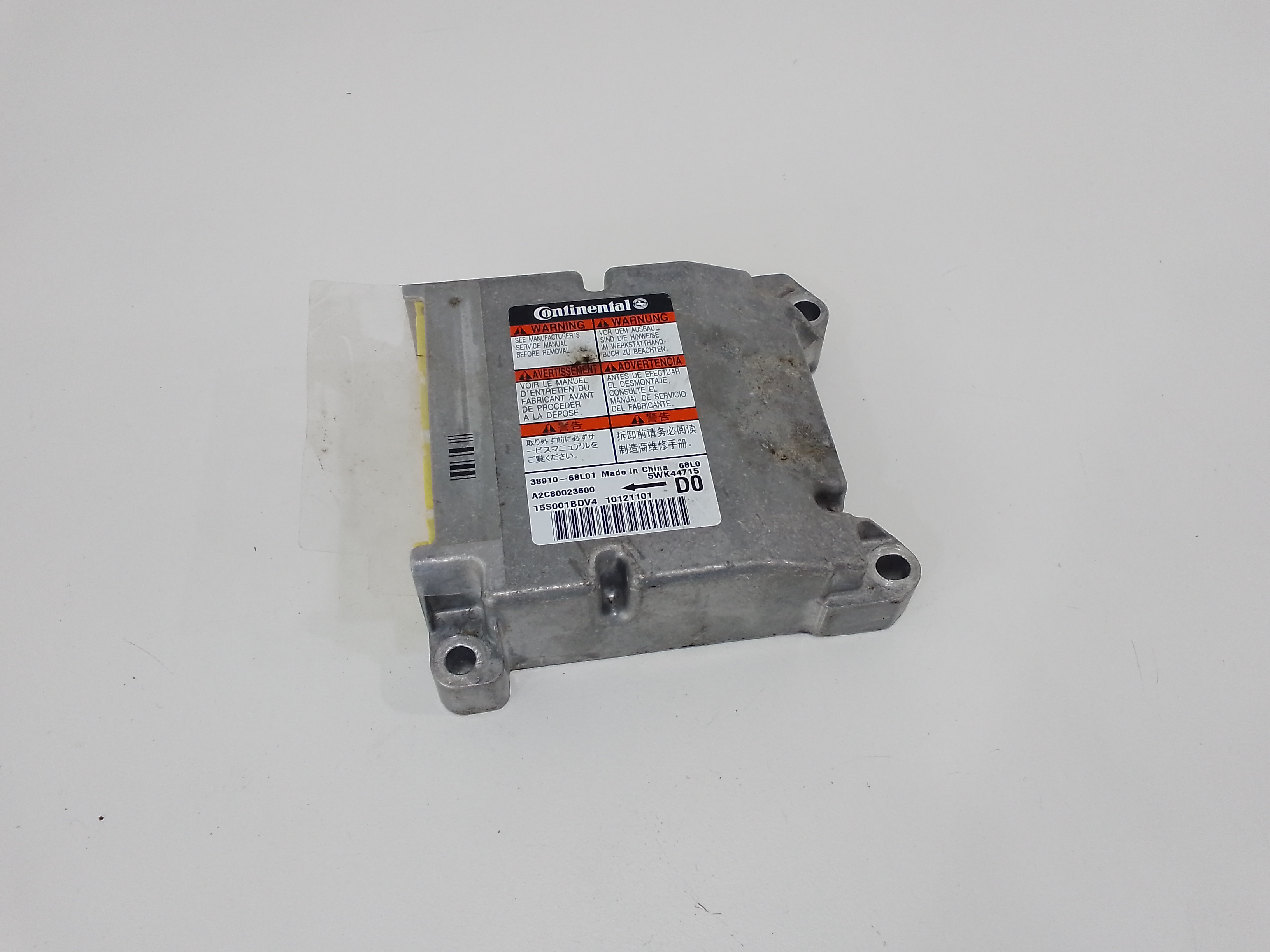 Centralina Comando Airbag 3891068L01000 Usato