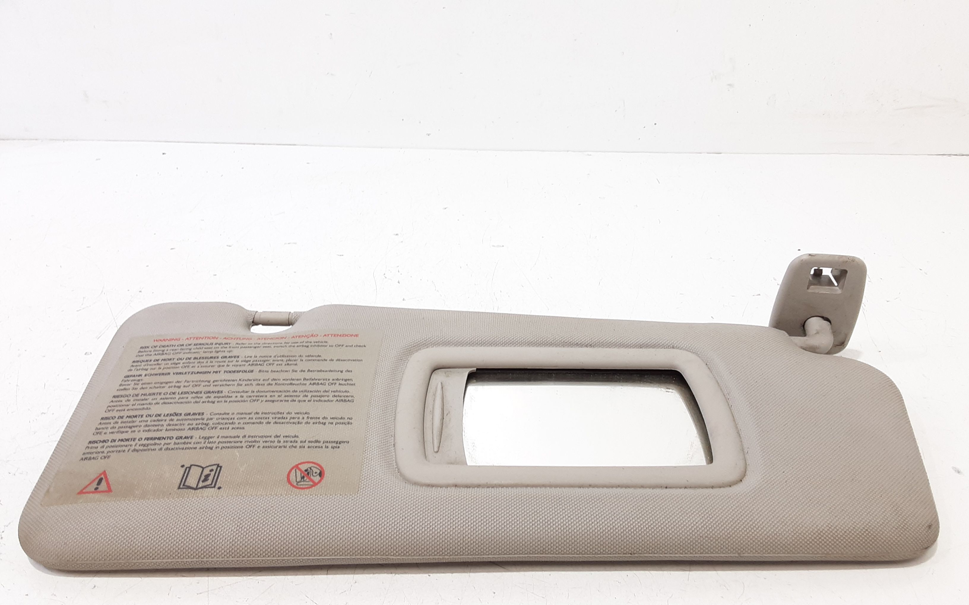 Aletta Parasole Parabrezza Destro Usato