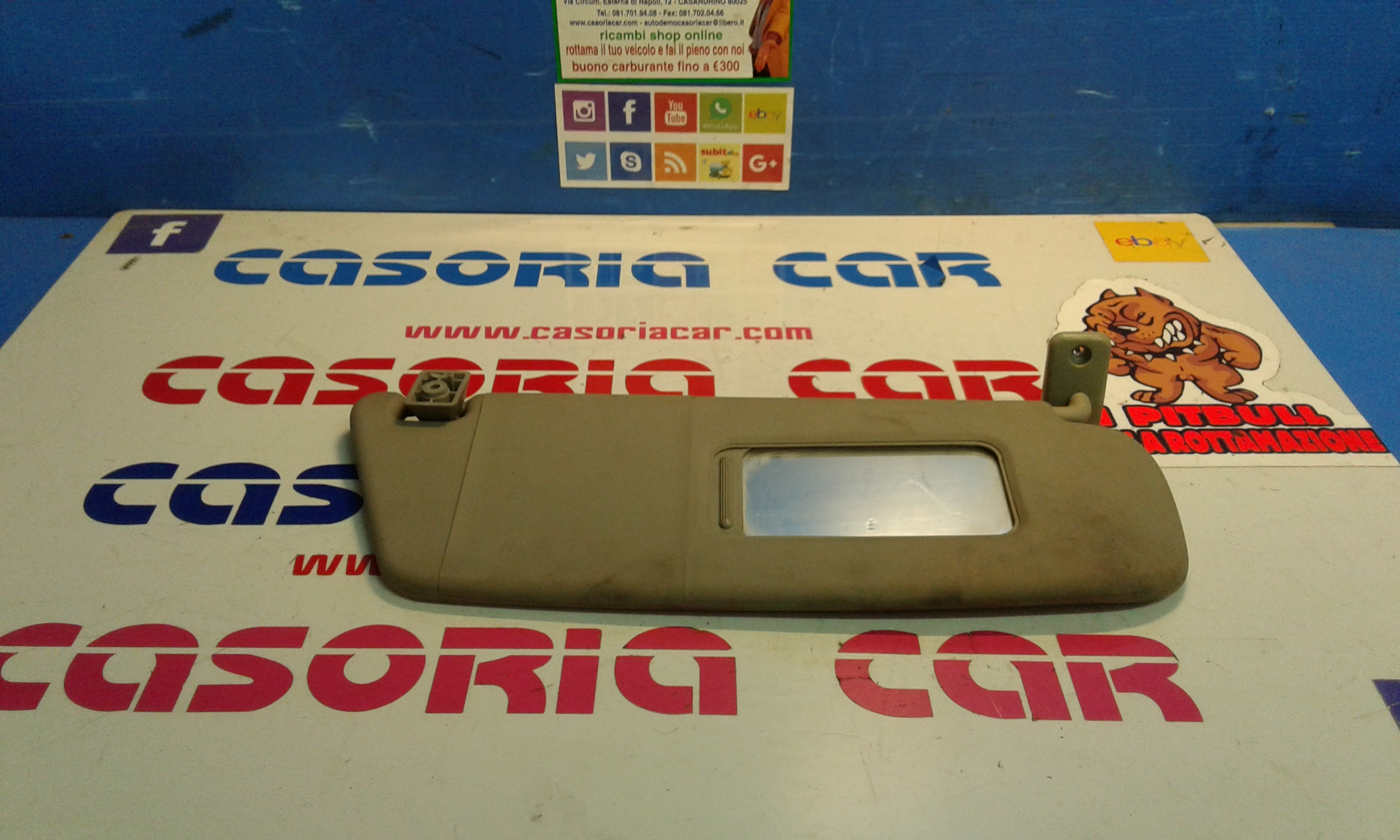 Aletta Parasole Parabrezza Destro 13130073 Usato