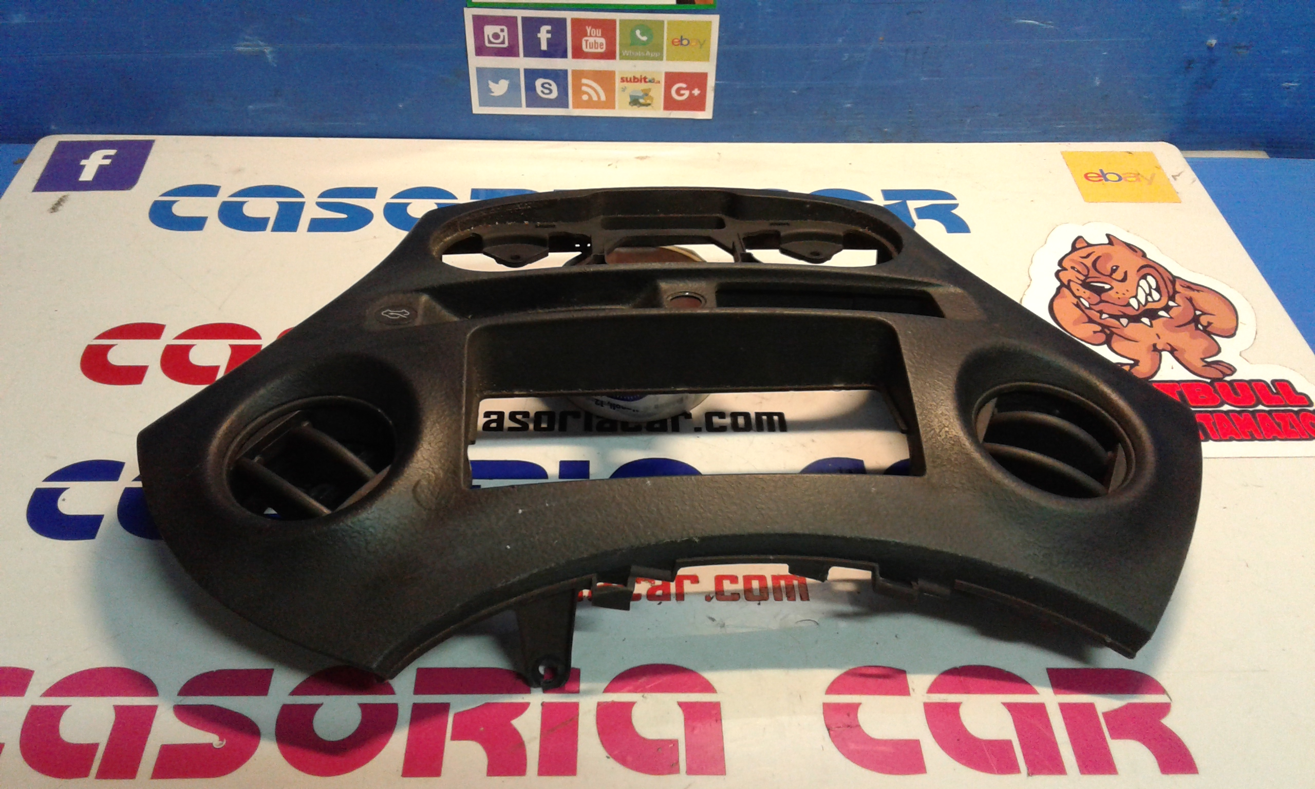 Condotto Aria Bocchette Lat. Cruscotto Sinistro, Condotto Aria Bocchette Lat. Cruscotto Destro , Condotto Aria Bocchette Centr. Sup. Cruscotto Usato