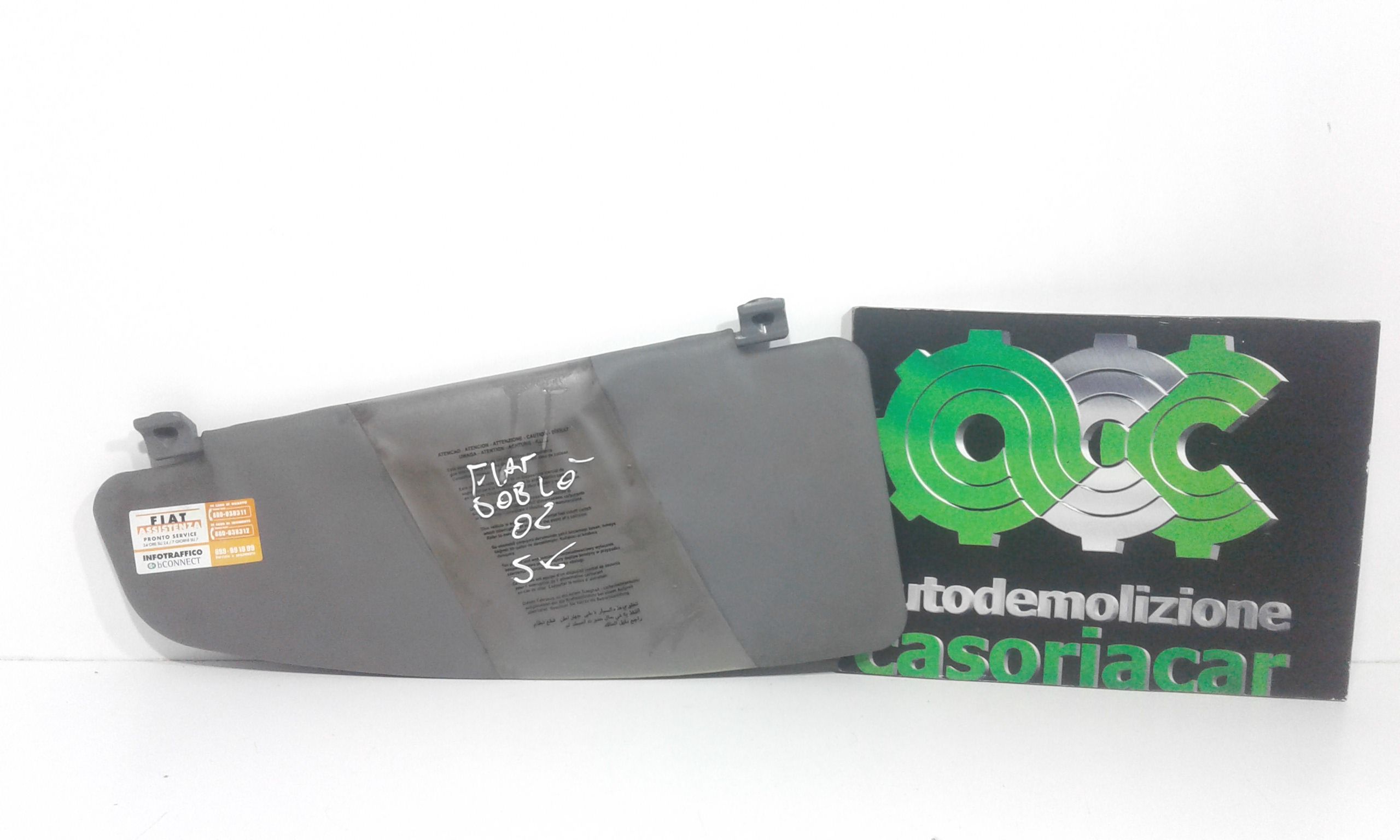 Aletta Parasole Parabrezza Sinistro 735294018 Usato