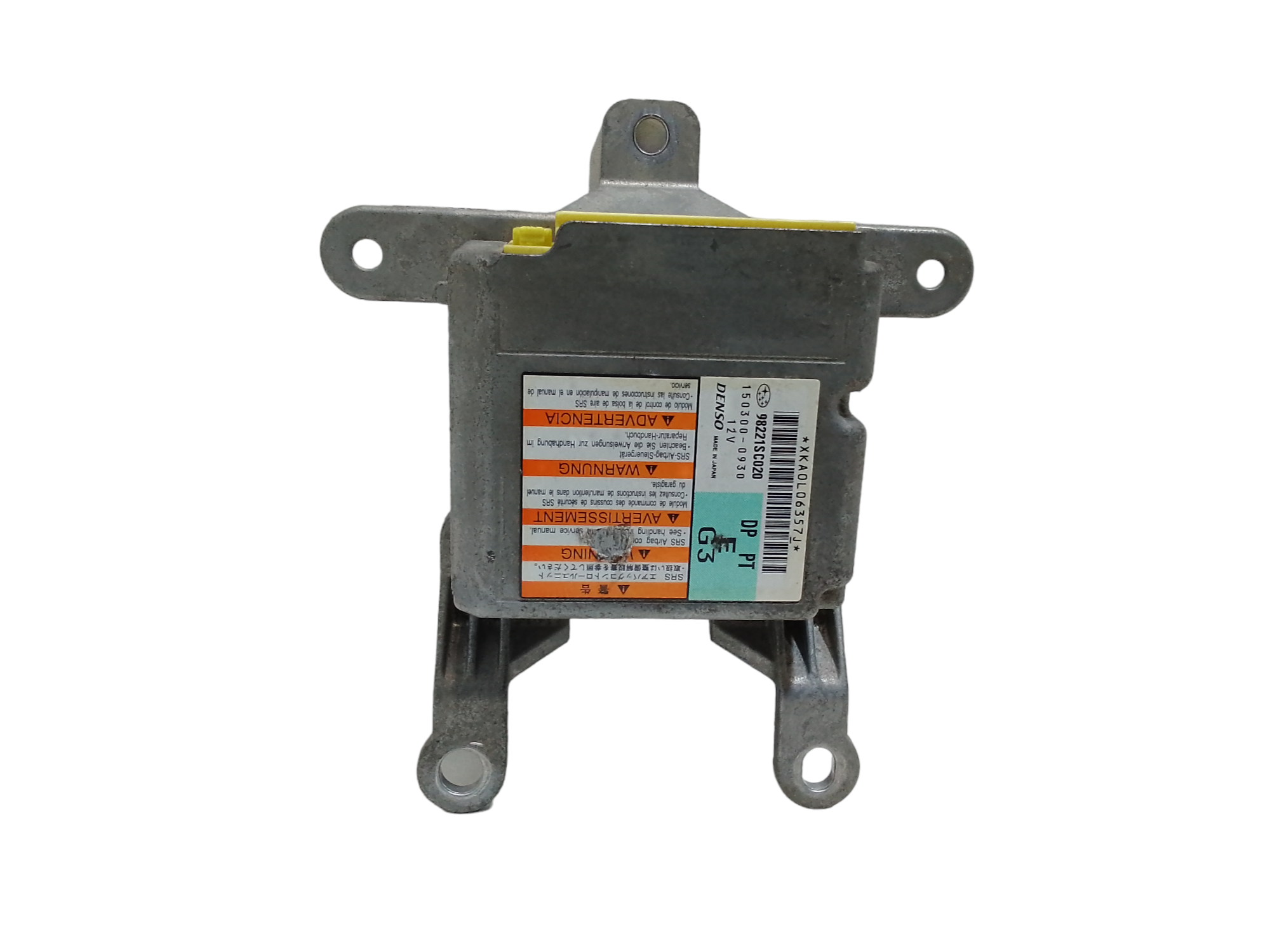 Centralina Comando Airbag 98221SC020 Usato