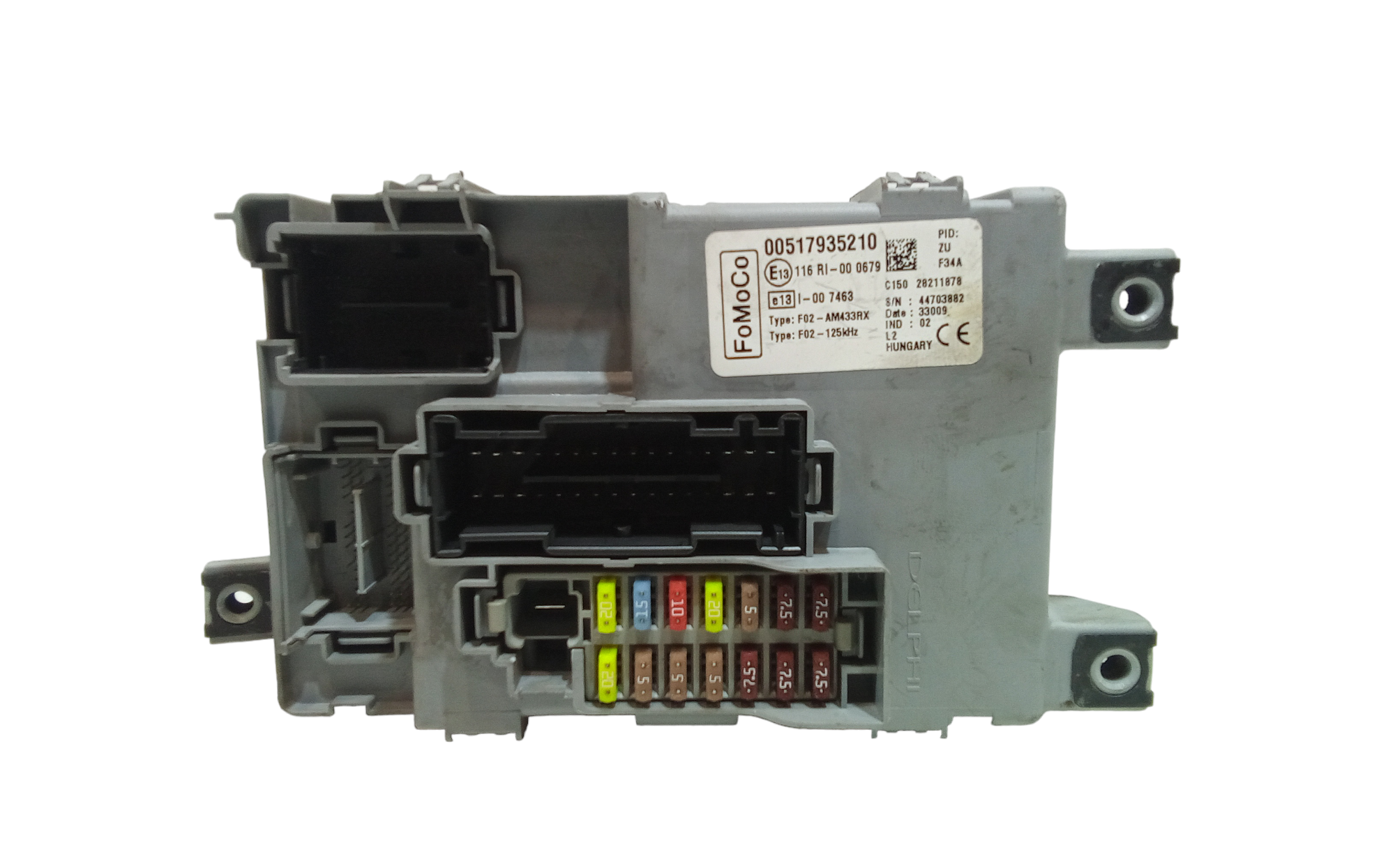 Scatola Fusibili Usato