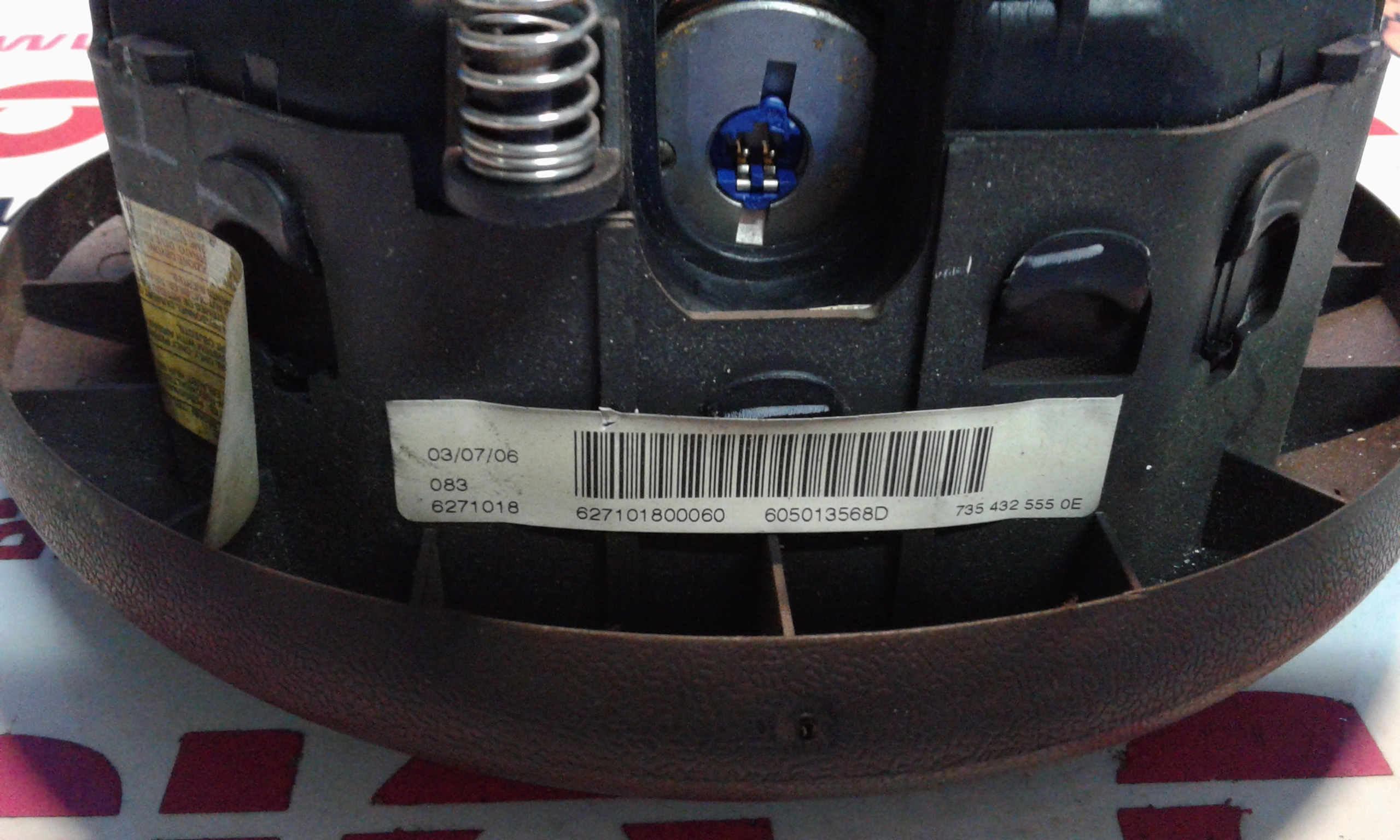 Dispositivo Airbag Lato Guida 735439578 Usato