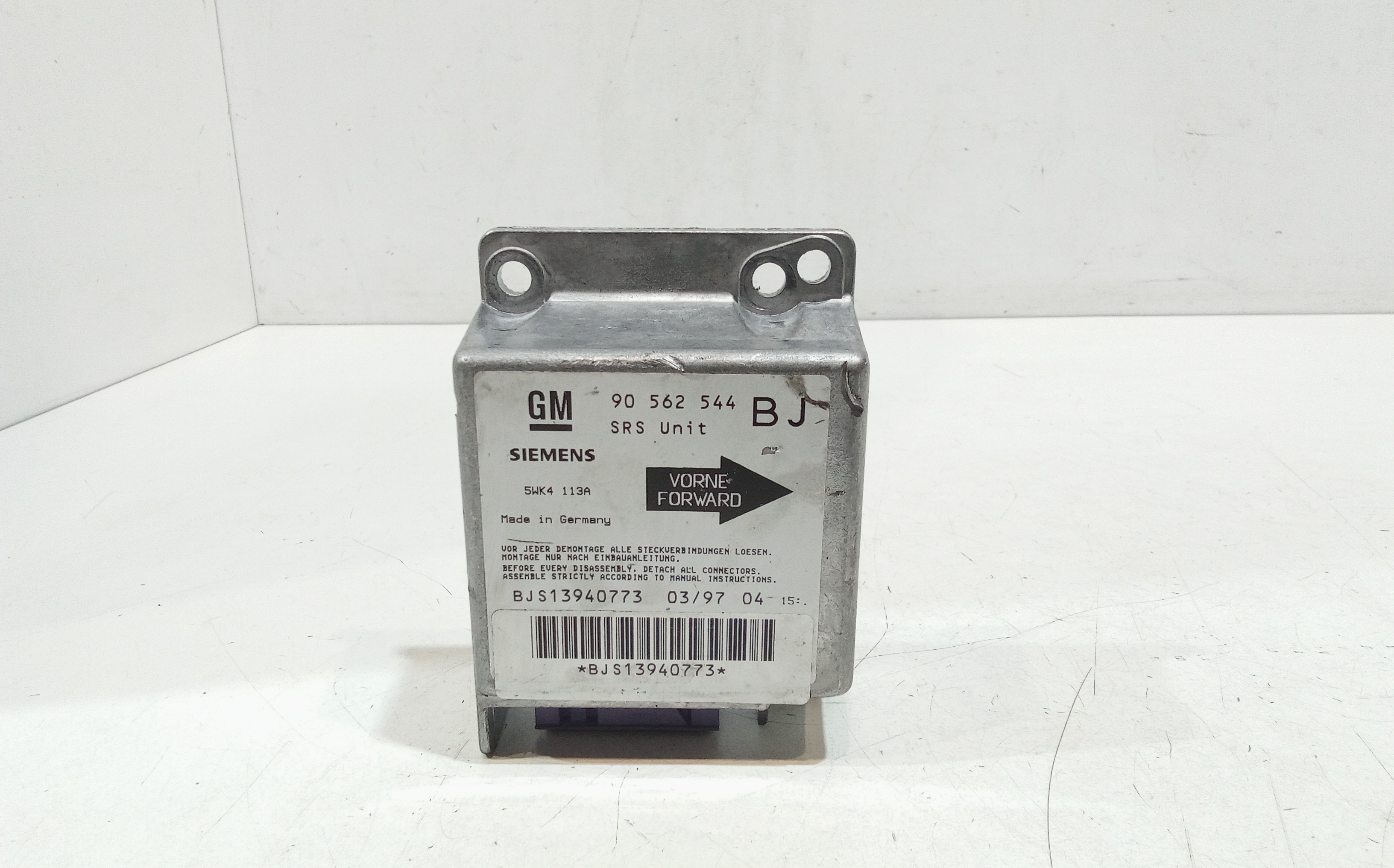 Centralina Comando Airbag 90541378 Usato