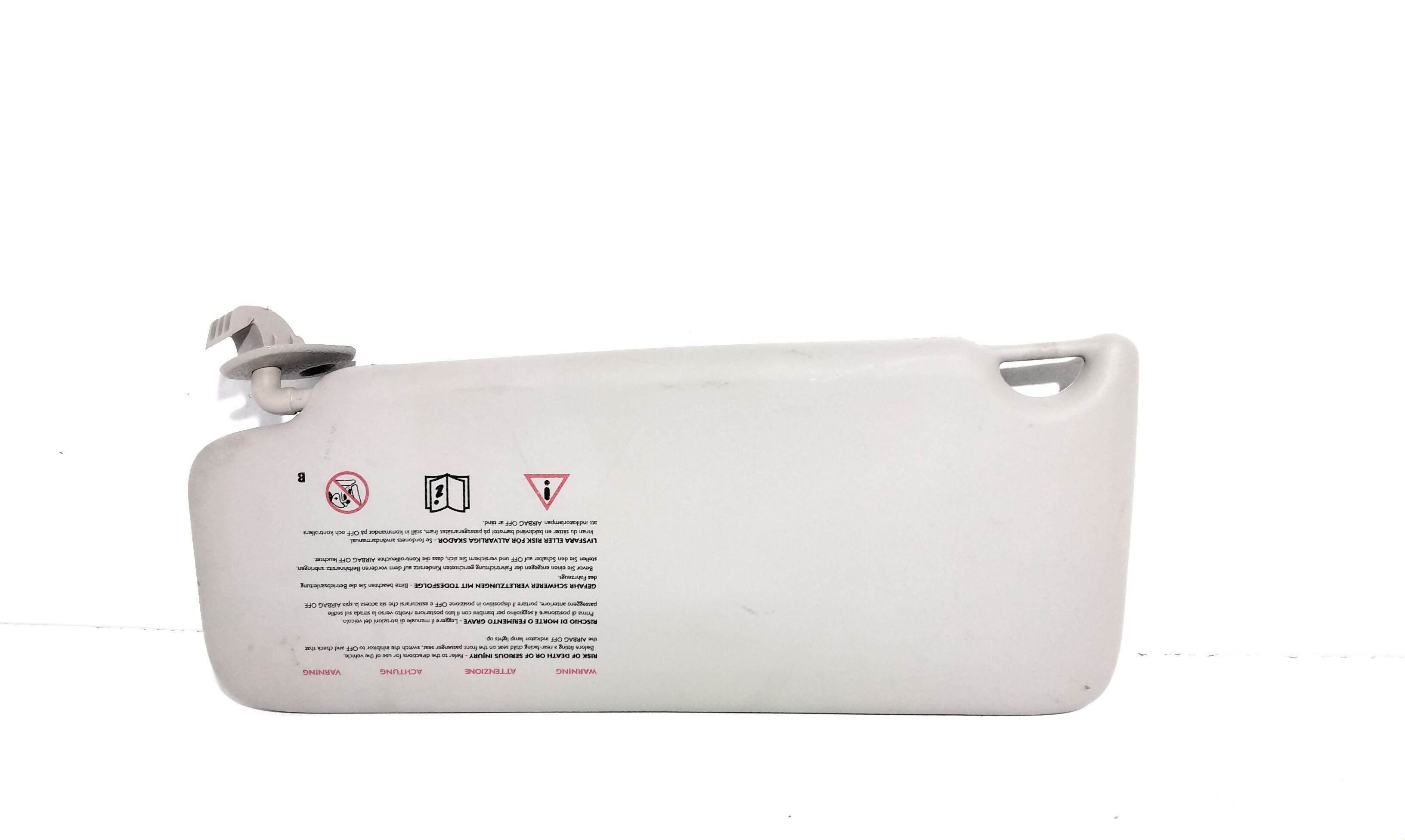 Aletta Parasole Parabrezza Destro 735411165 Usato