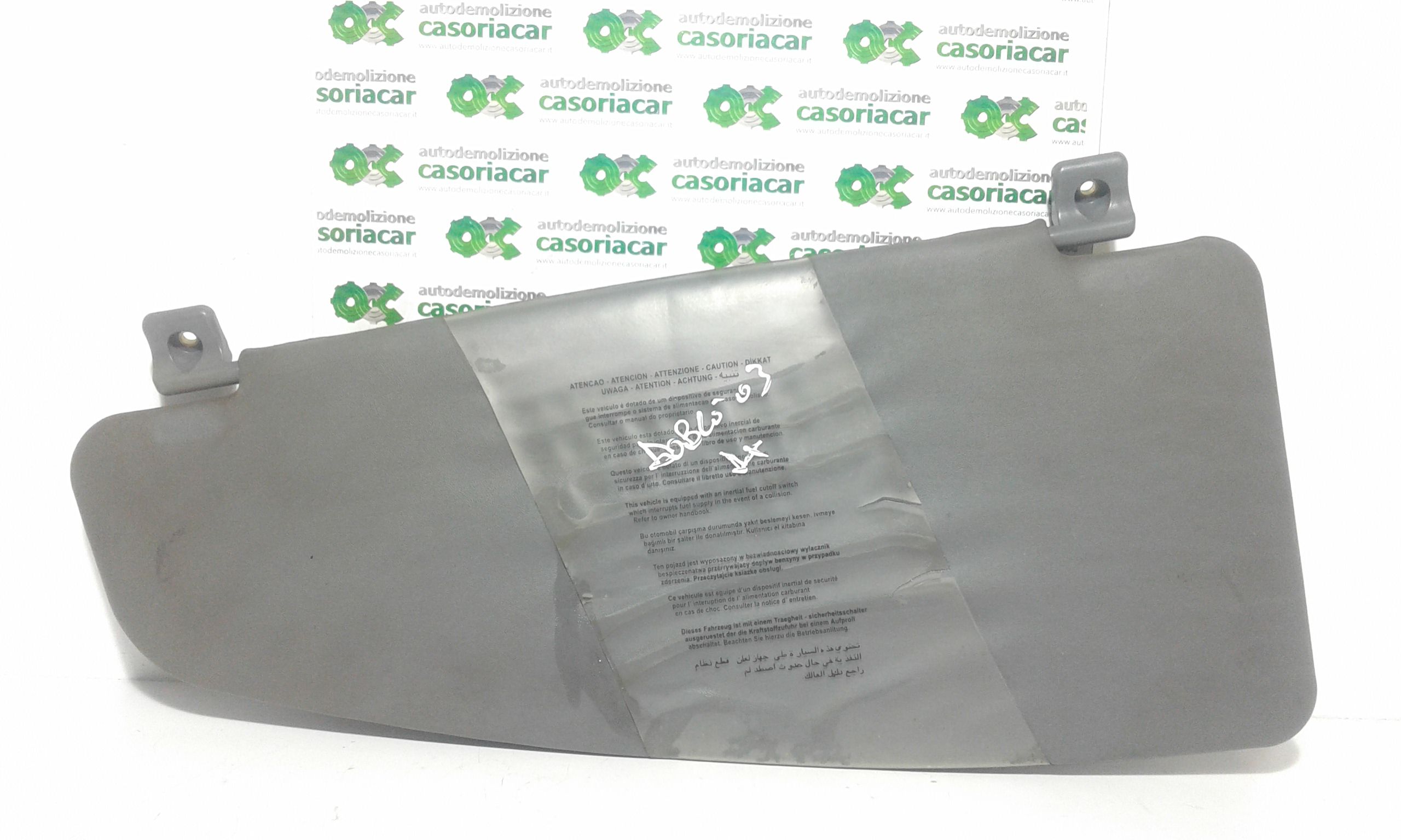 Aletta Parasole Parabrezza Destro 735294014 Usato