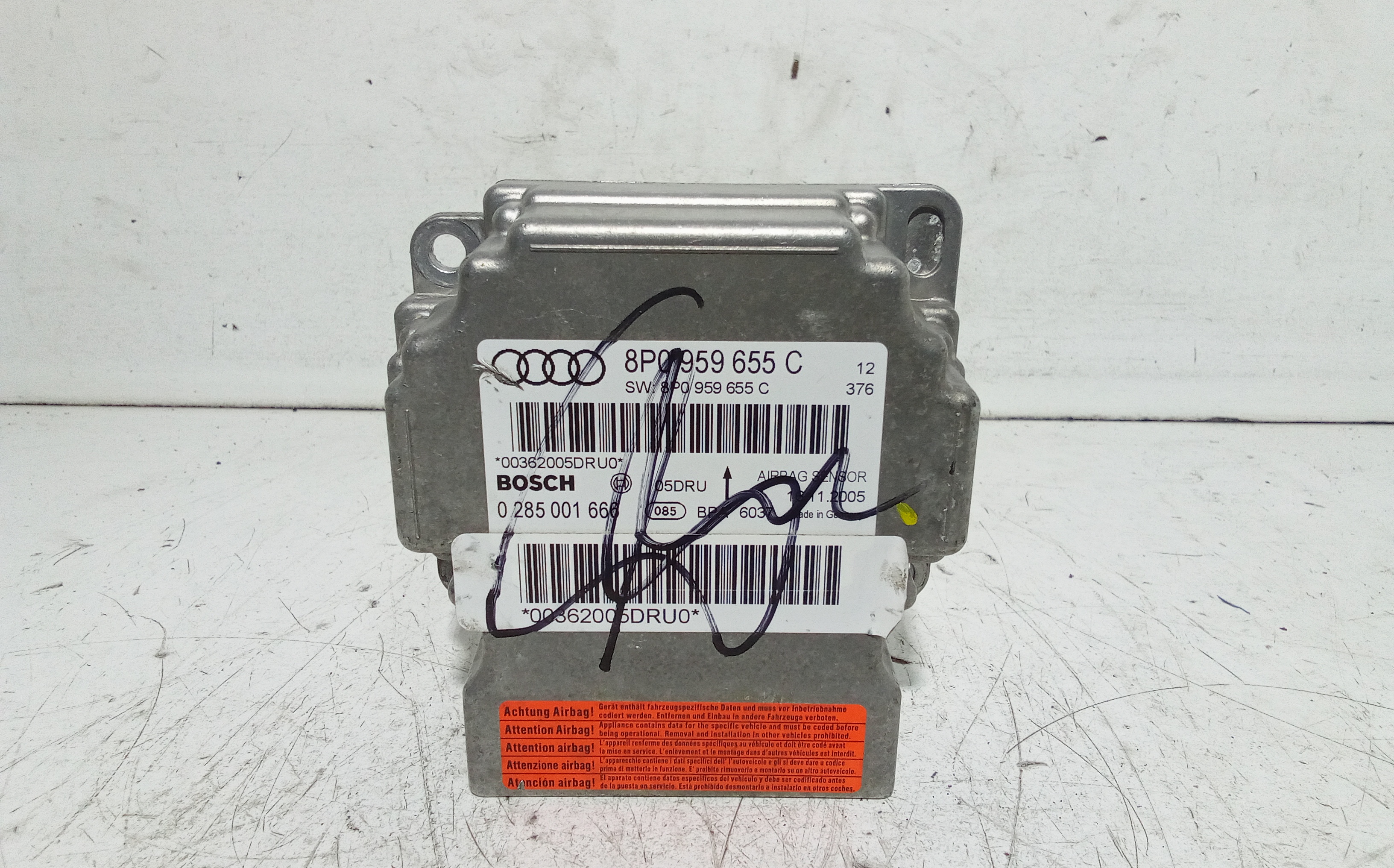 Centralina Comando Airbag 8P0959655N Usato