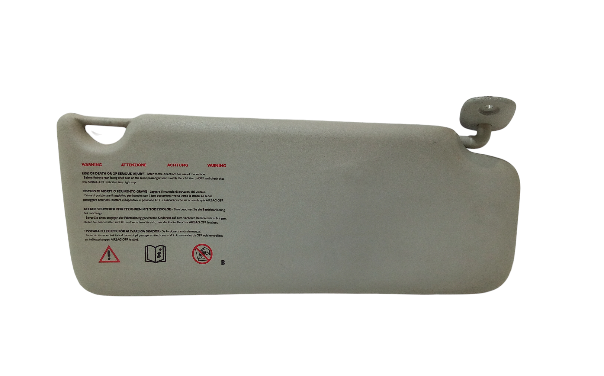 Aletta Parasole Parabrezza Destro 8200809473 Usato